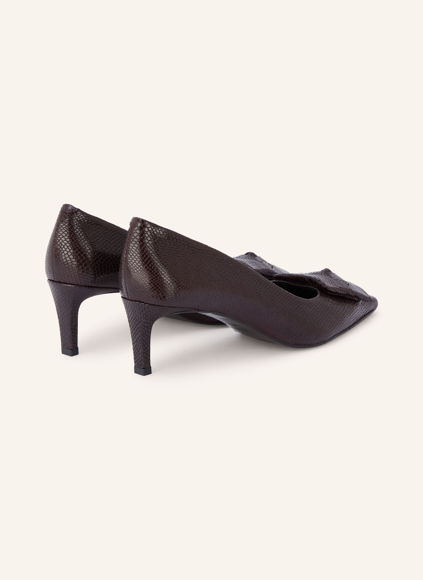 ZINDA Escarpins: MARRON FONCÉ
