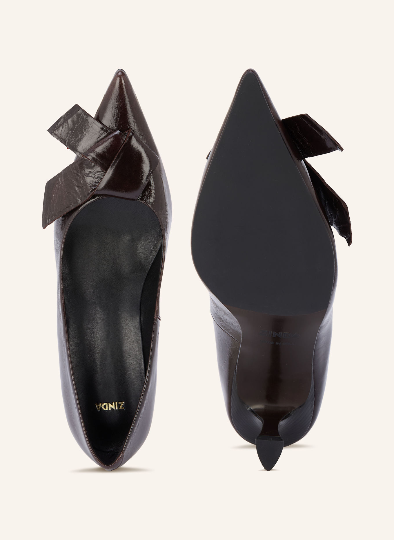 ZINDA Escarpins: NOIR