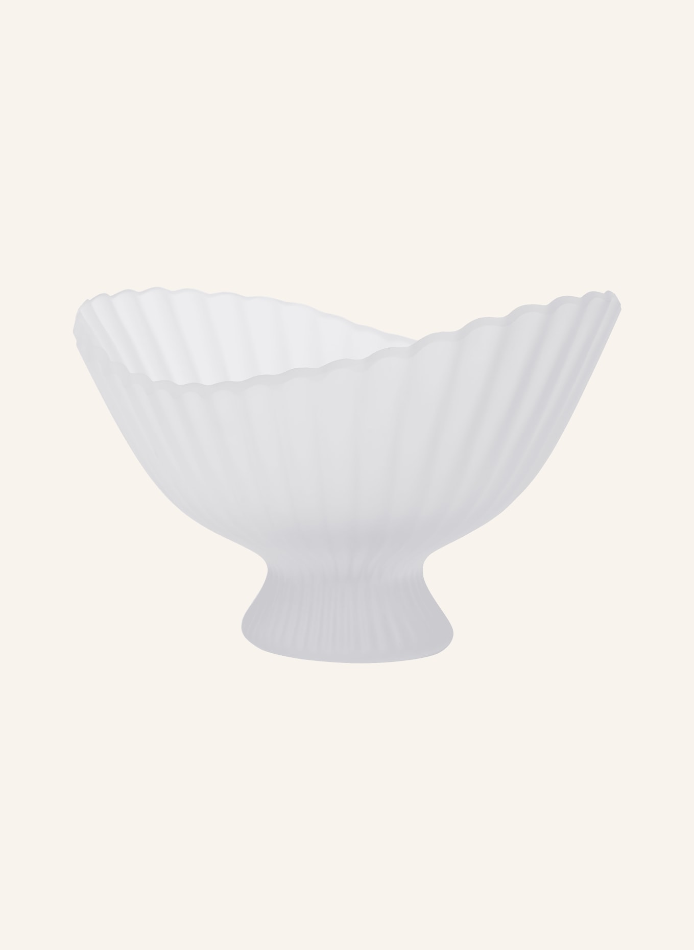 Ferm LIVING FOUNTAIN Bowl: WHITE