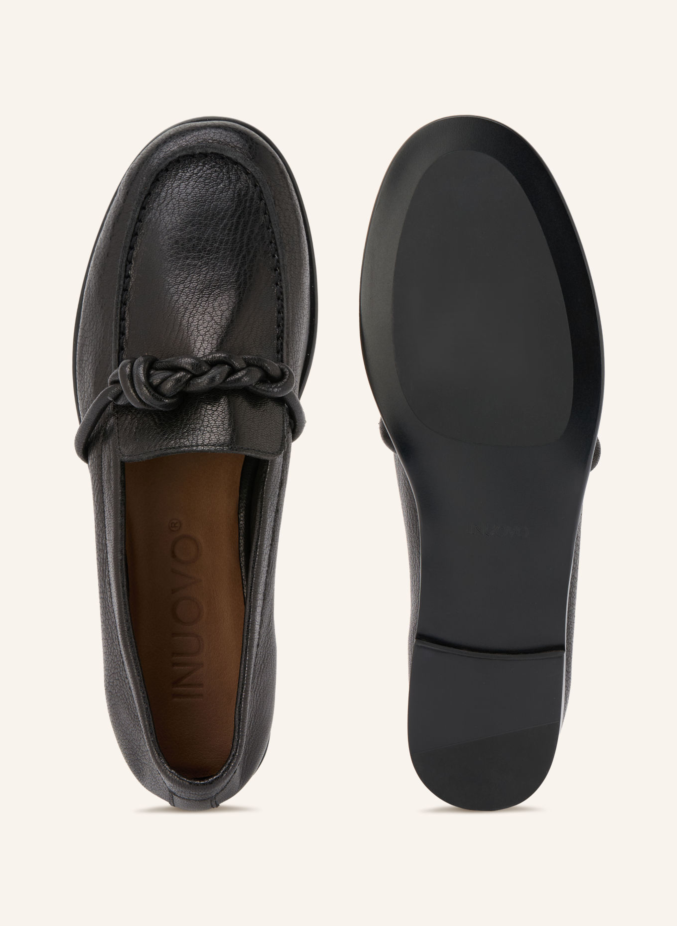 INUOVO Loafers: NOIR