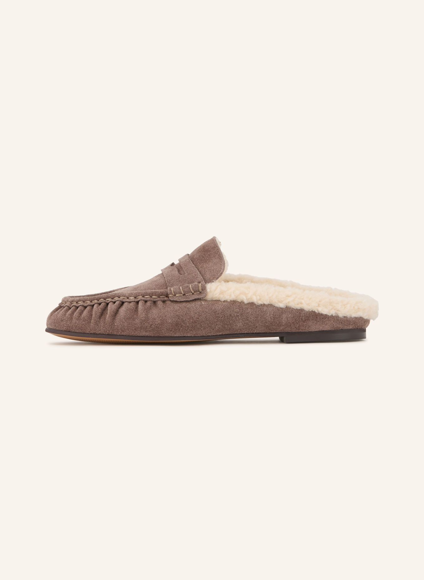 INUOVO Mules: TAUPE