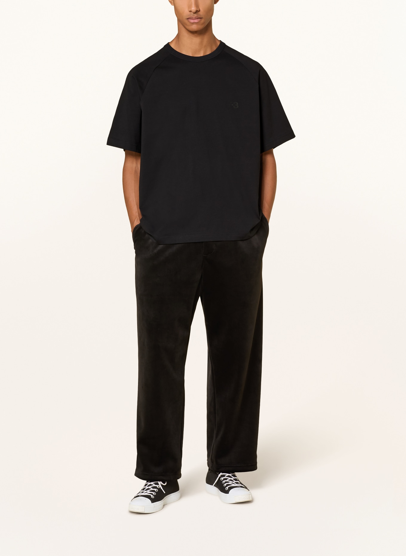 Y-3 T-shirt: BLACK