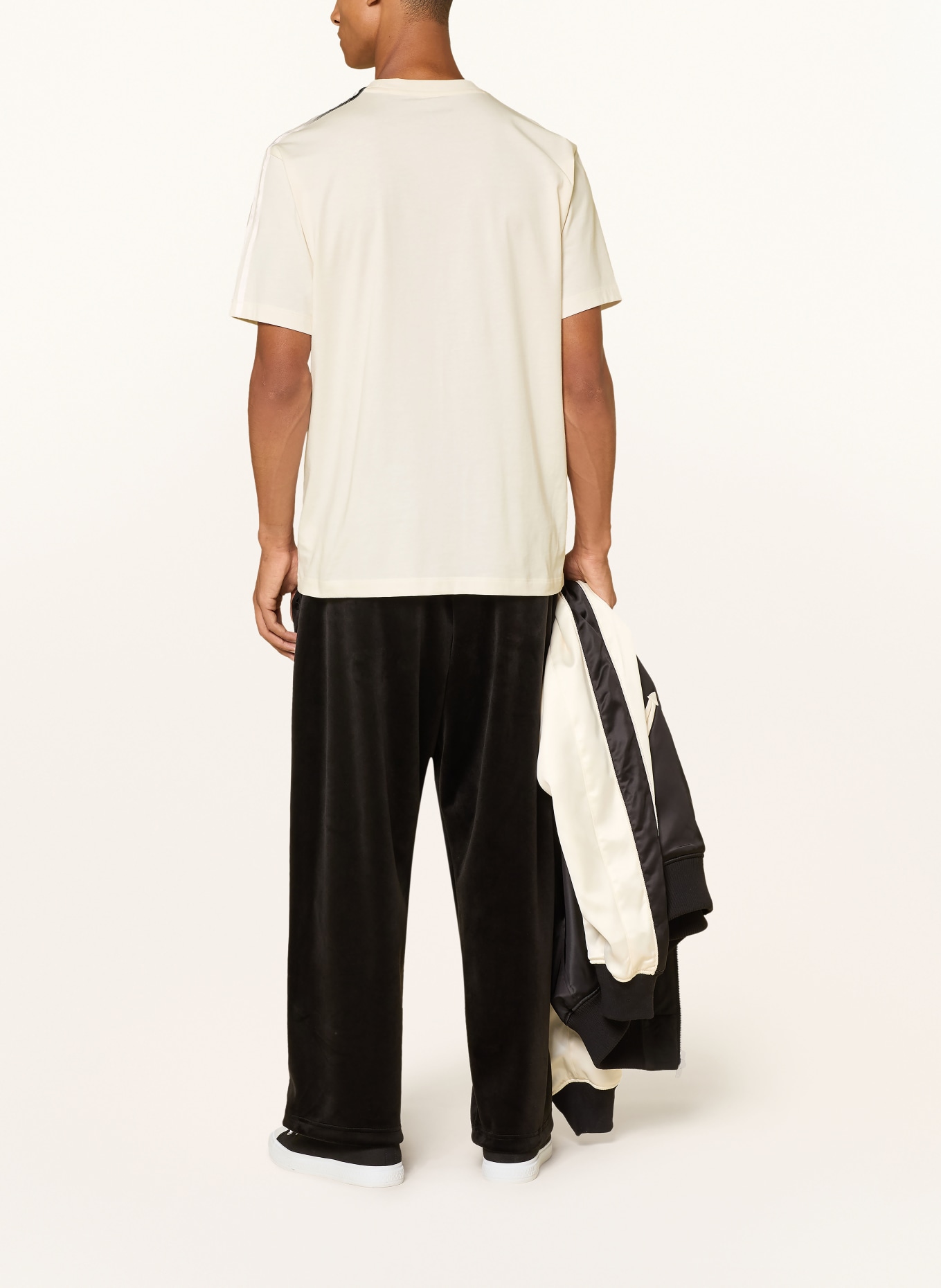 Y-3 T-shirt: WIT / ZWART