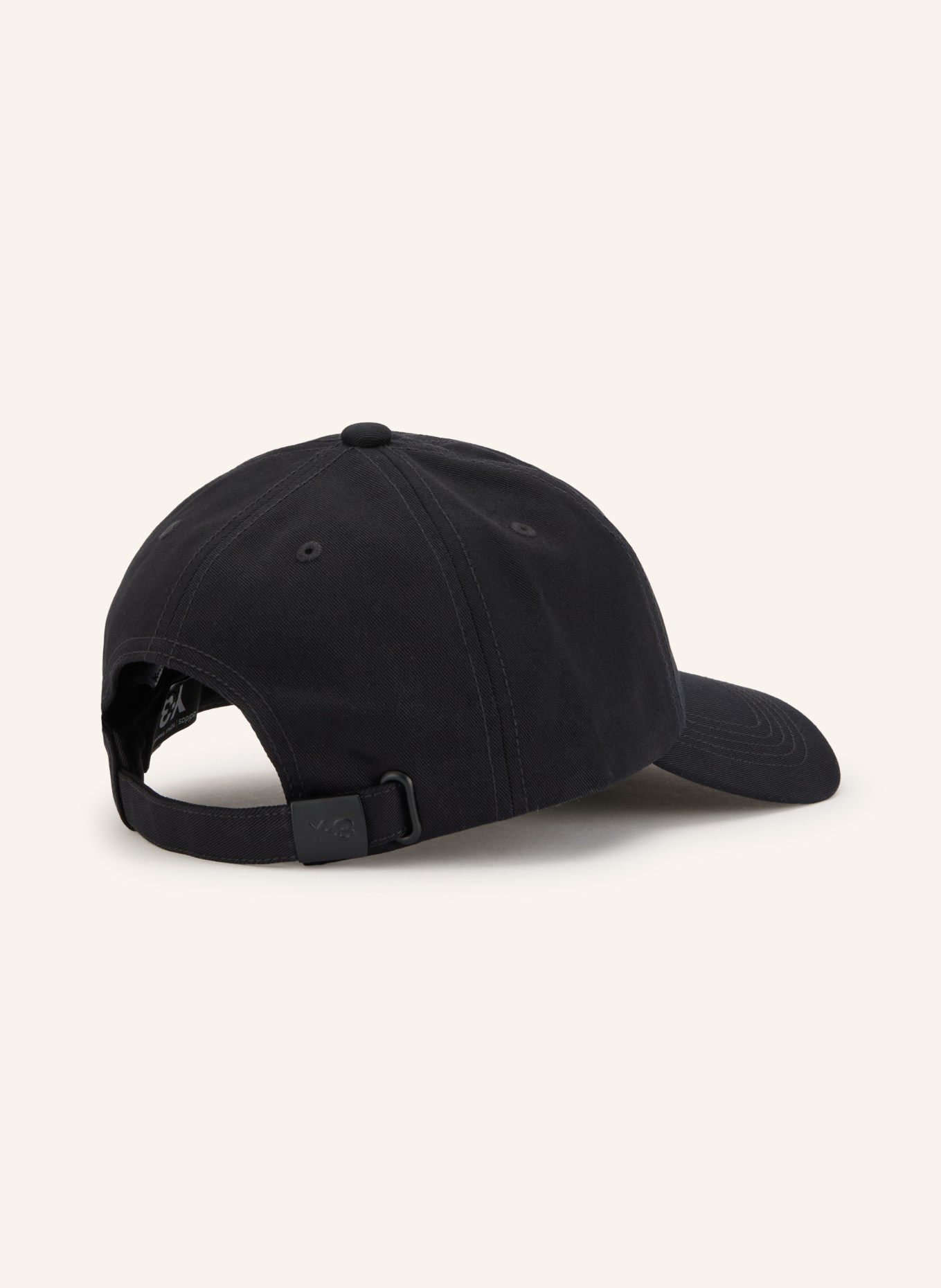 Y-3 Y-3 BIG LG Cap BLACK: BLACK / LIGHT GRAY