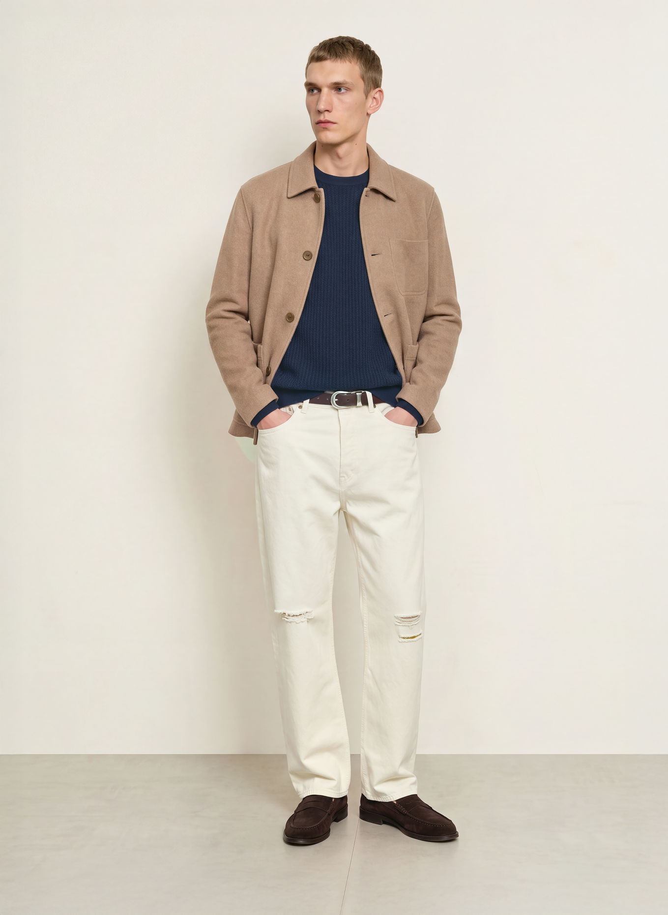 FRAME Sweater: DARK BLUE