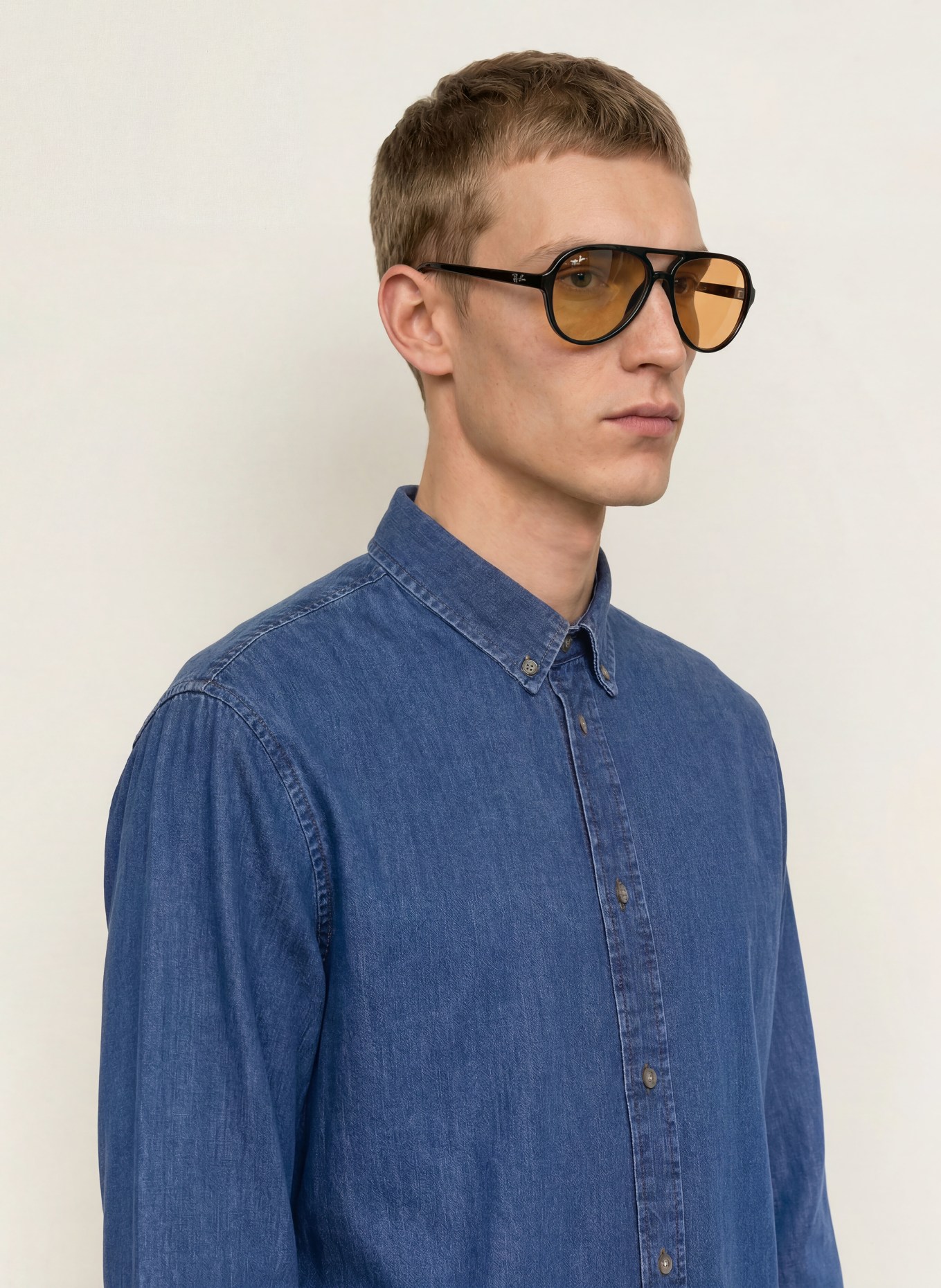FRAME Džínová košile Comfort Fit: MODRÁ