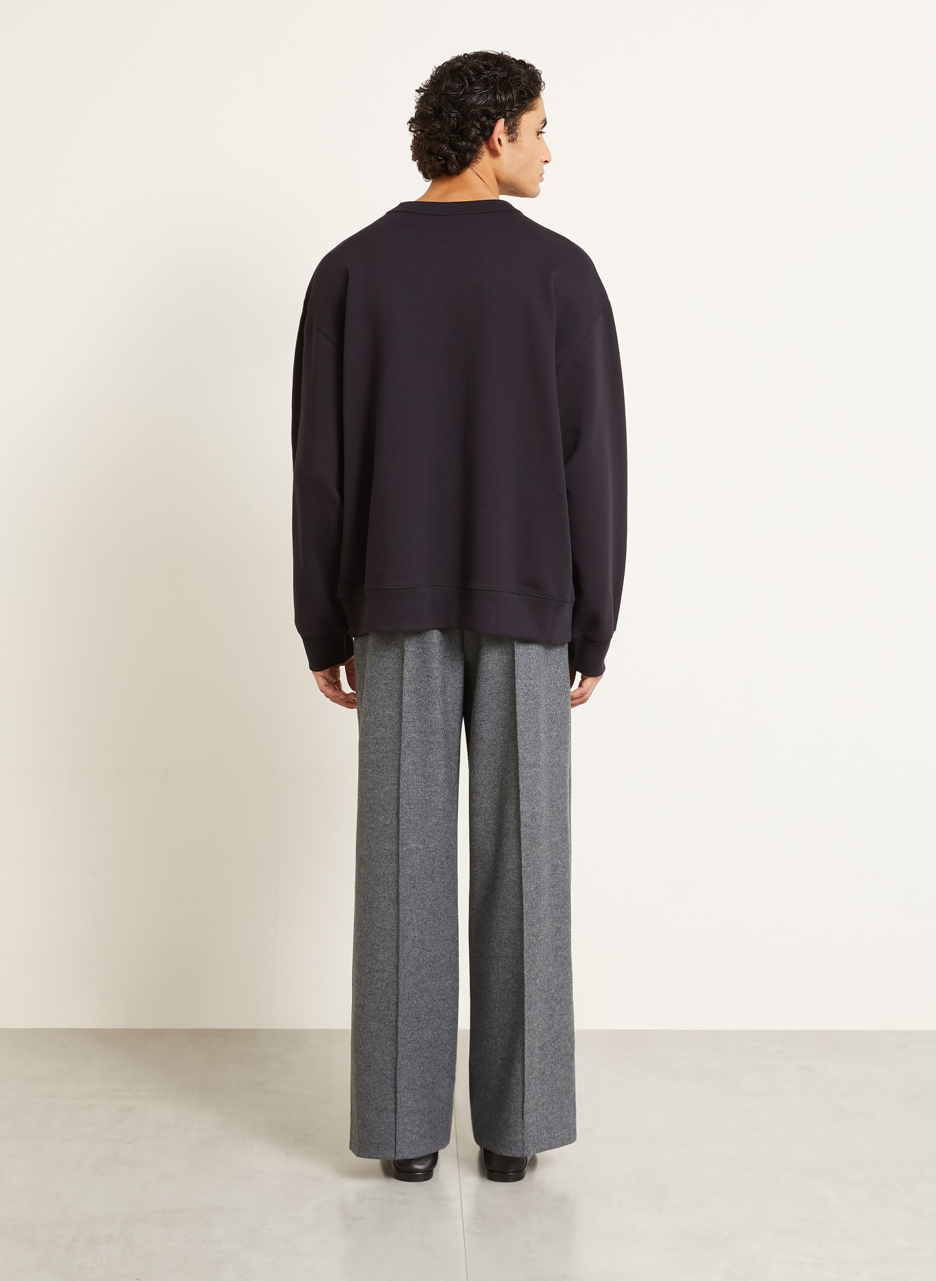 DRIES VAN NOTEN Mikiny: TMAVĚ MODRÁ
