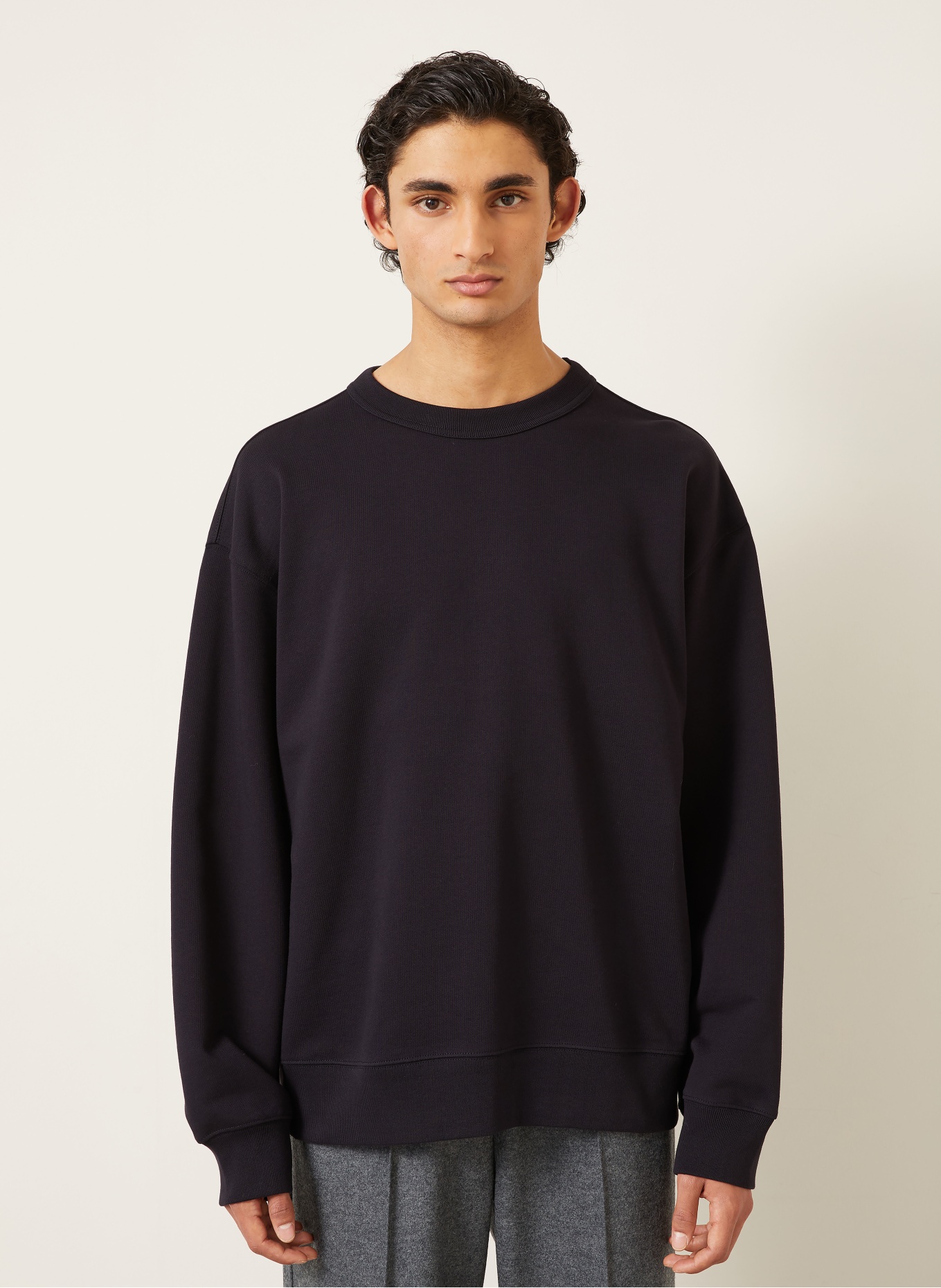 DRIES VAN NOTEN Mikiny: TMAVĚ MODRÁ