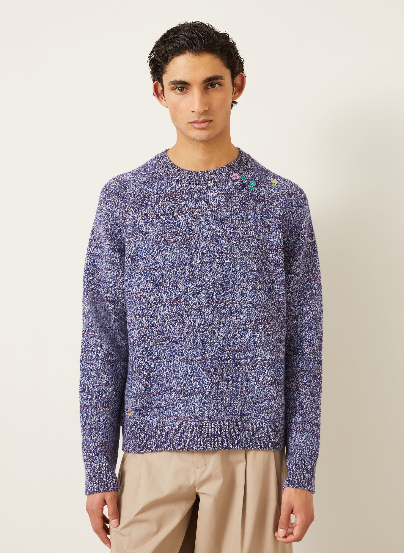 DRIES VAN NOTEN Pull: BLEU CLAIR