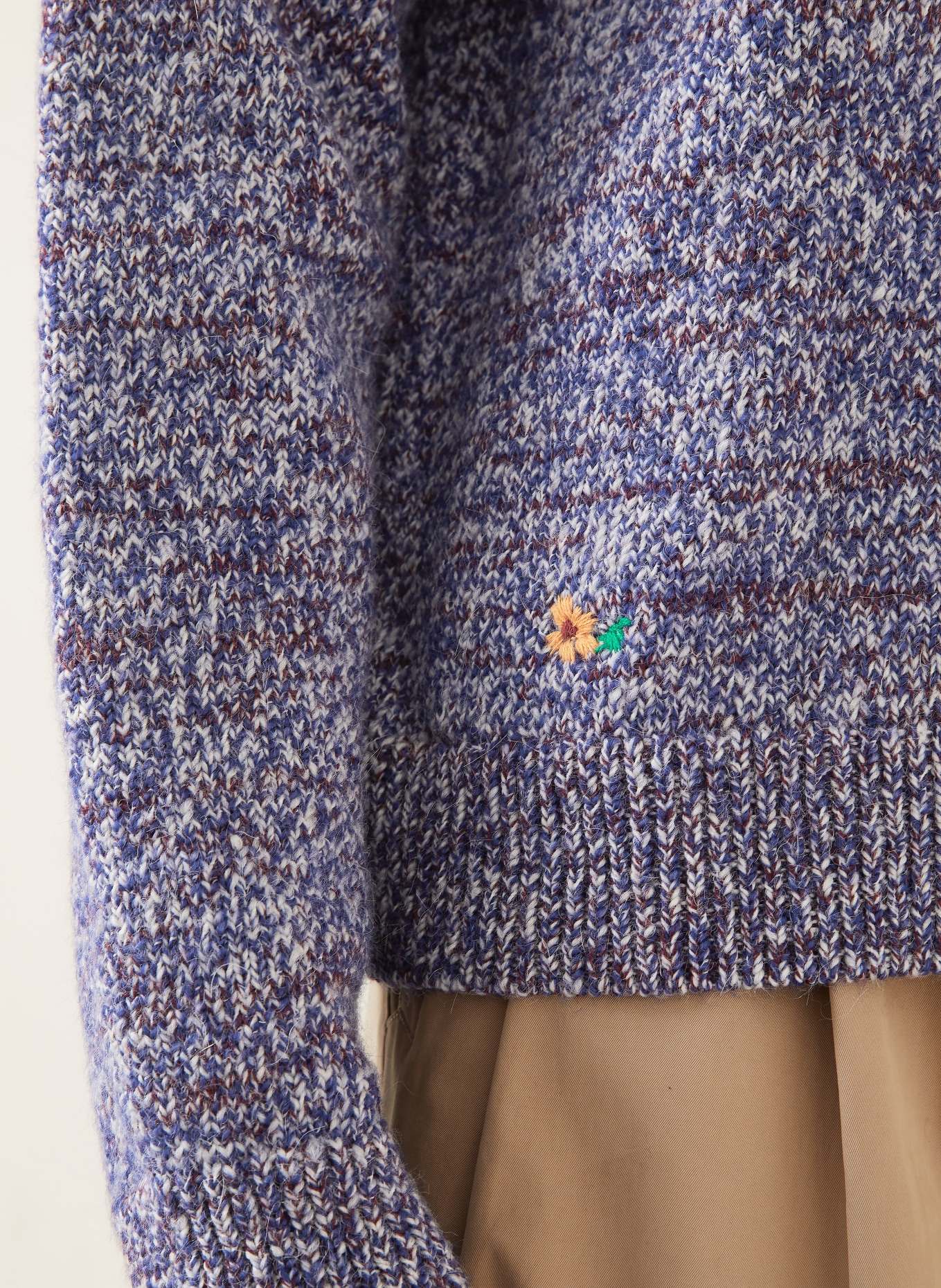 DRIES VAN NOTEN Pull: BLEU CLAIR