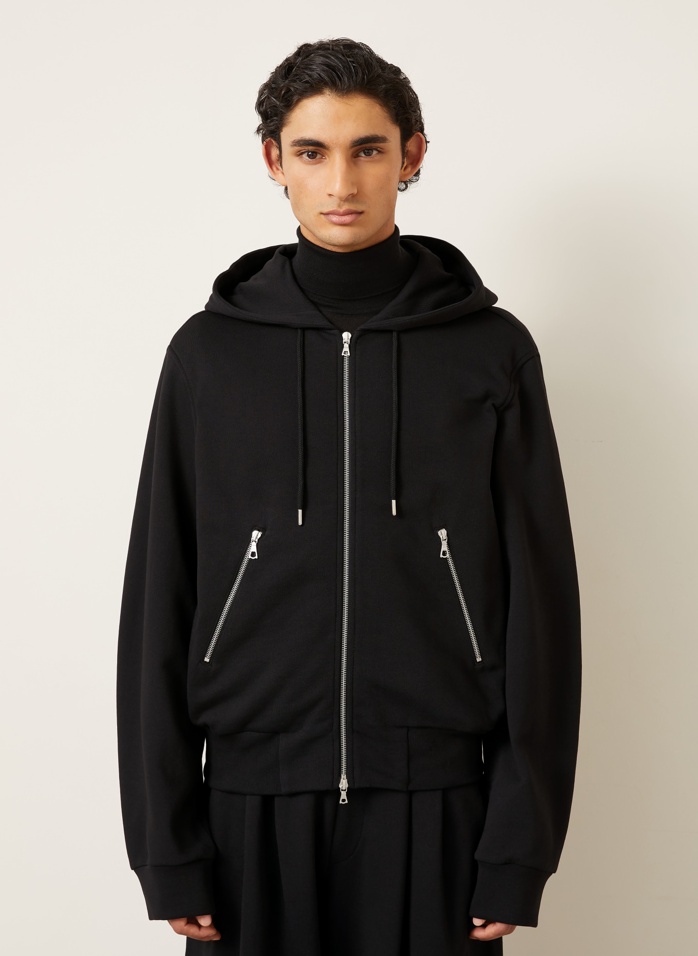 DRIES VAN NOTEN Sweatjacke HARRINO: SCHWARZ
