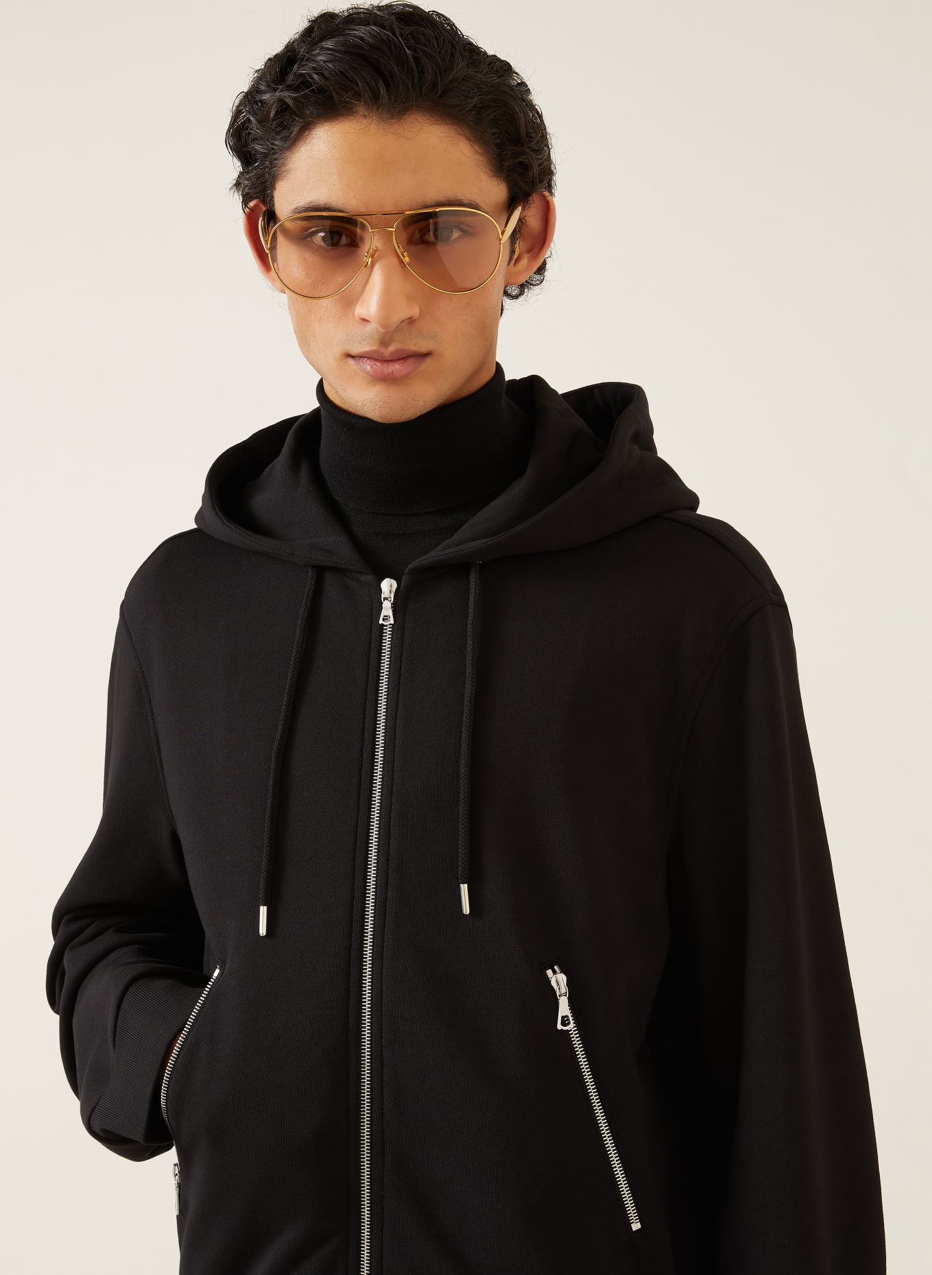 DRIES VAN NOTEN Sweatjacke HARRINO: SCHWARZ
