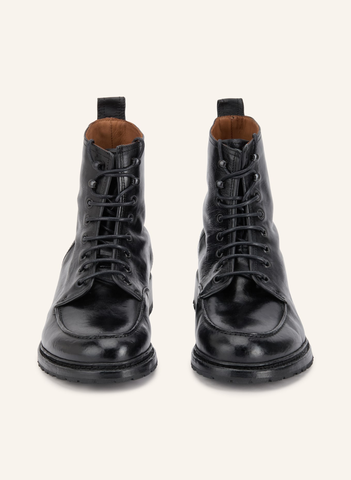 Cordwainer Schnürboots: SCHWARZ