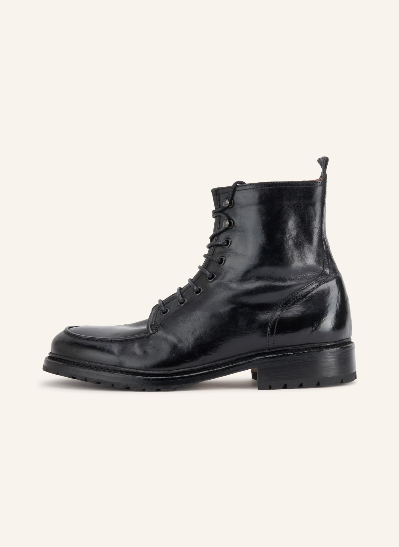 Cordwainer Schnürboots: SCHWARZ