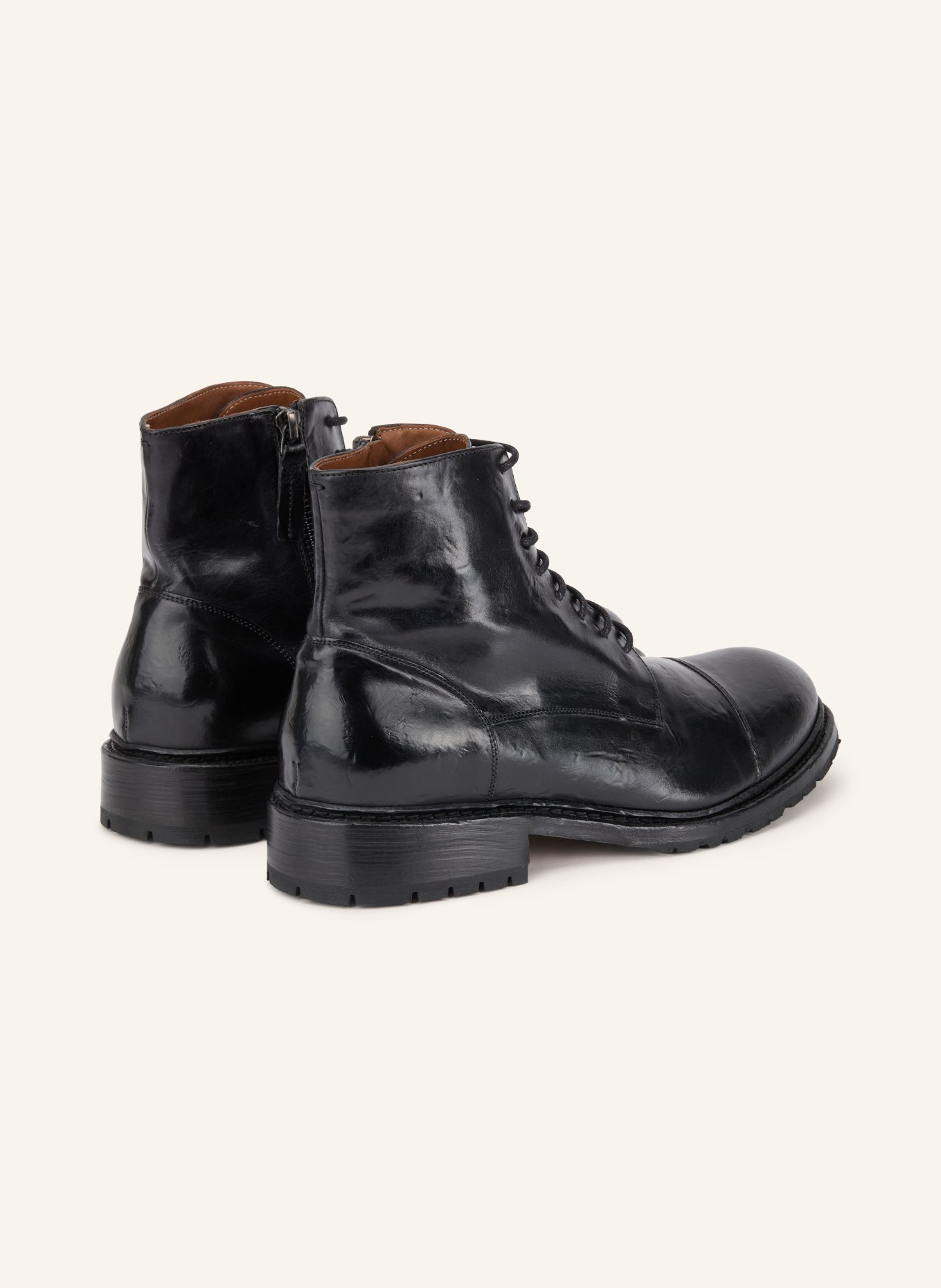 Cordwainer Schnürboots: SCHWARZ