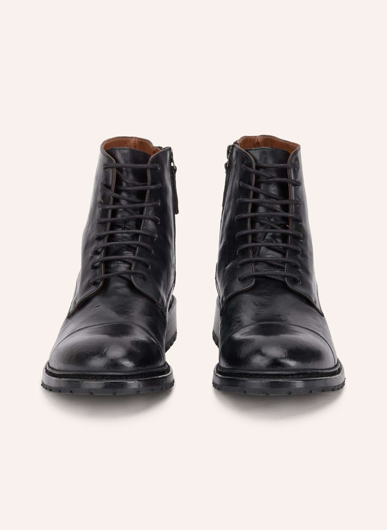 Cordwainer Schnürboots: SCHWARZ