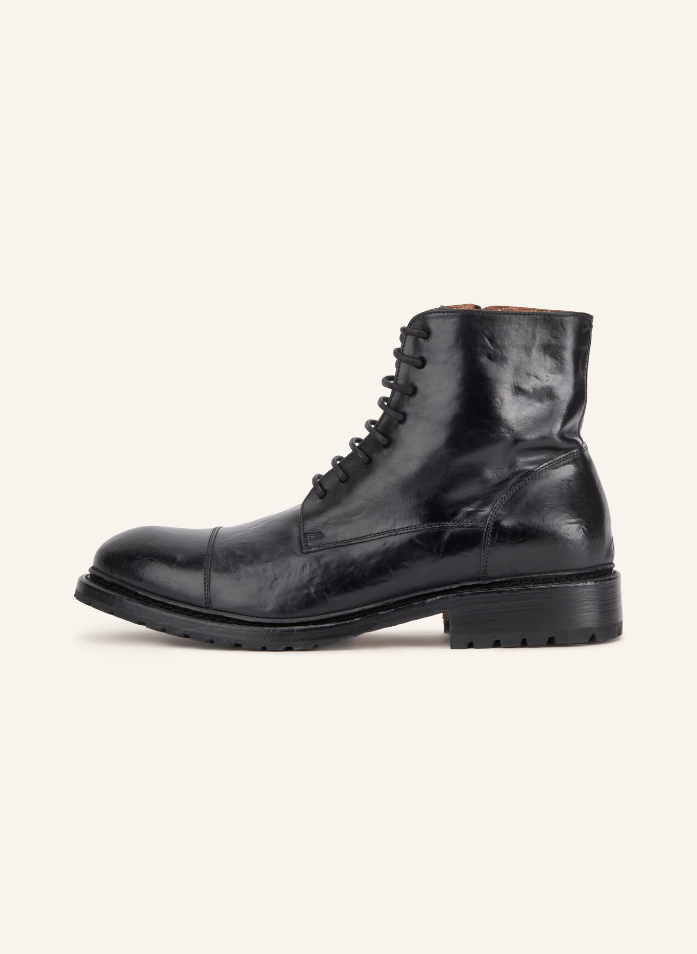 Cordwainer Schnürboots: SCHWARZ