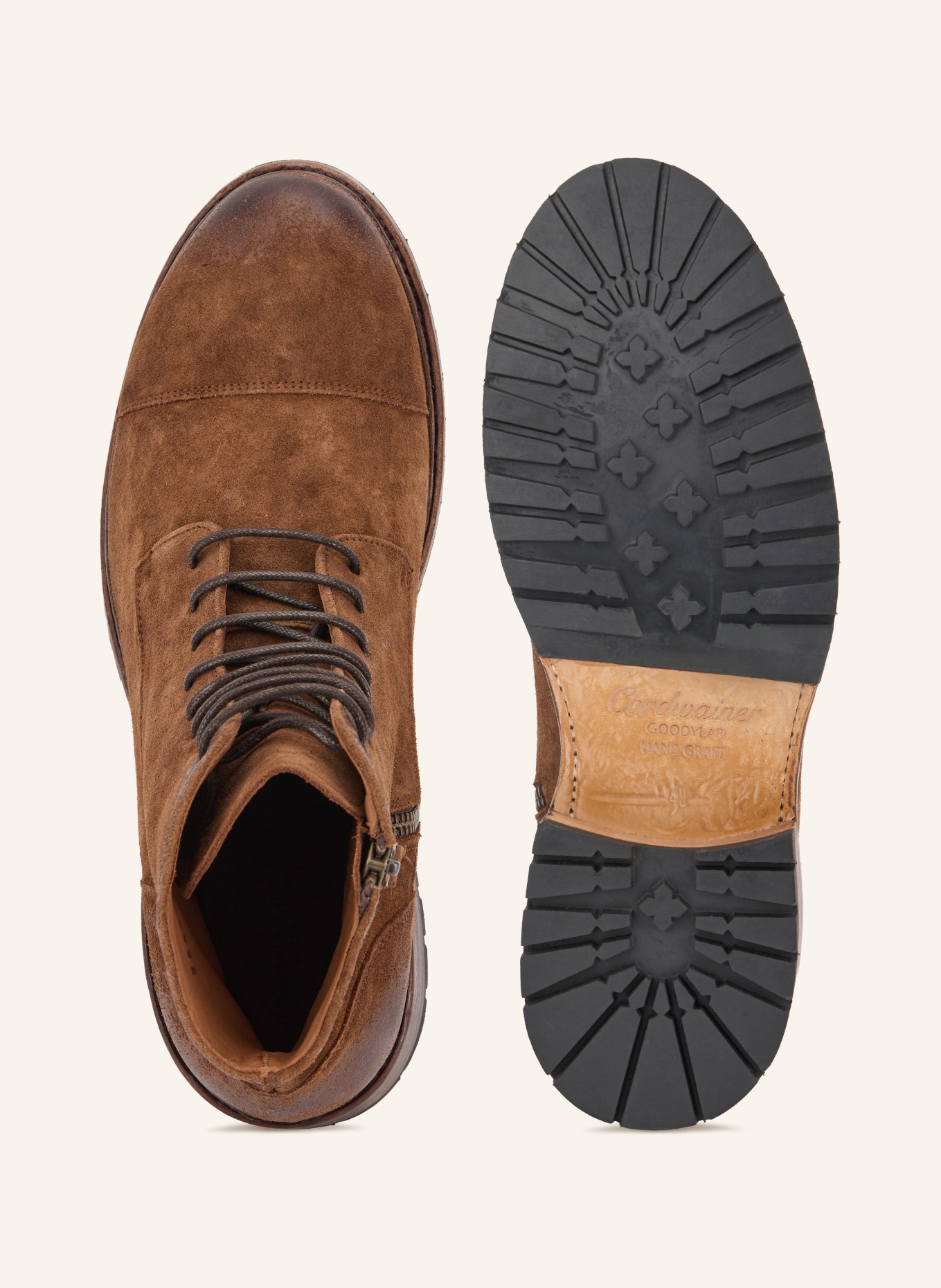 Cordwainer Schnürboots: BRAUN