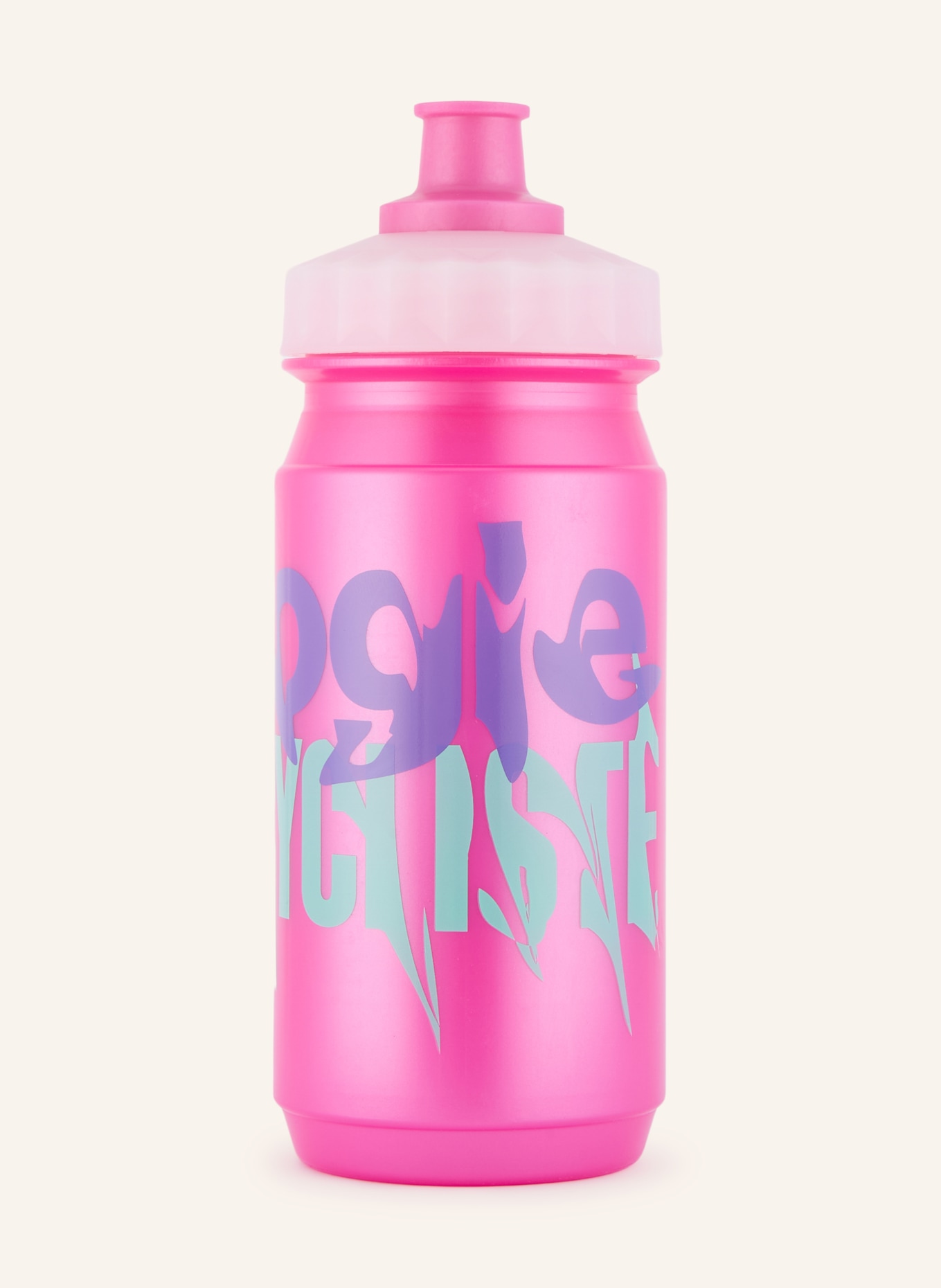 CAFÉ DU CYCLISTE Drinkfles BIDON: ROZE / LILAS FLUO / MINT