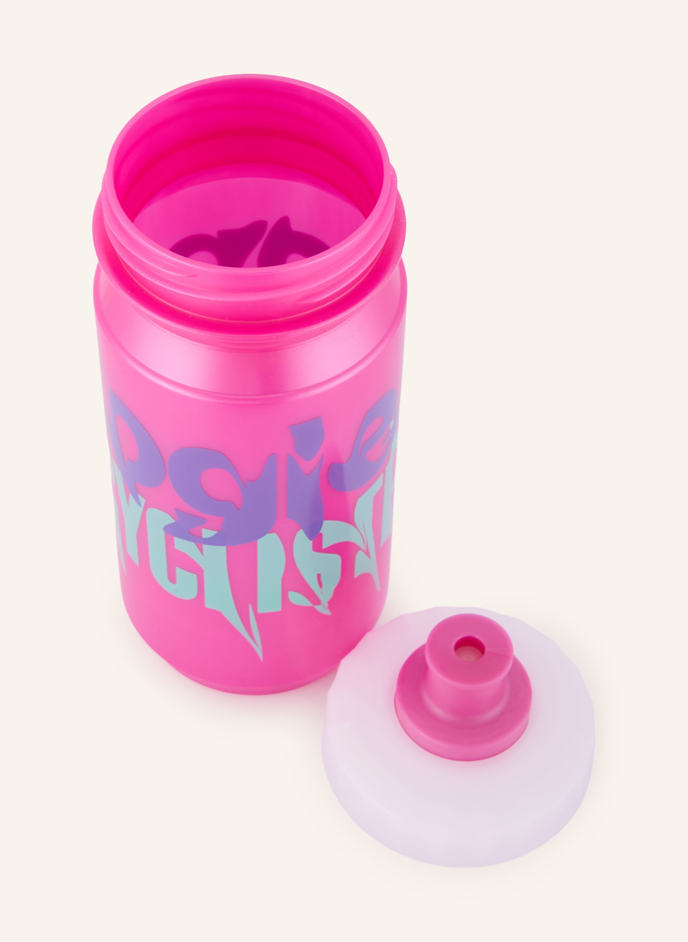 CAFÉ DU CYCLISTE Drinkfles BIDON: ROZE / LILAS FLUO / MINT