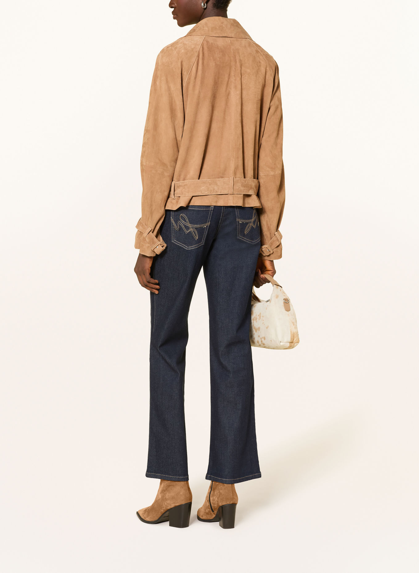 MAC Flared Jeans LAURA GLAM: D683 fashion rinsed