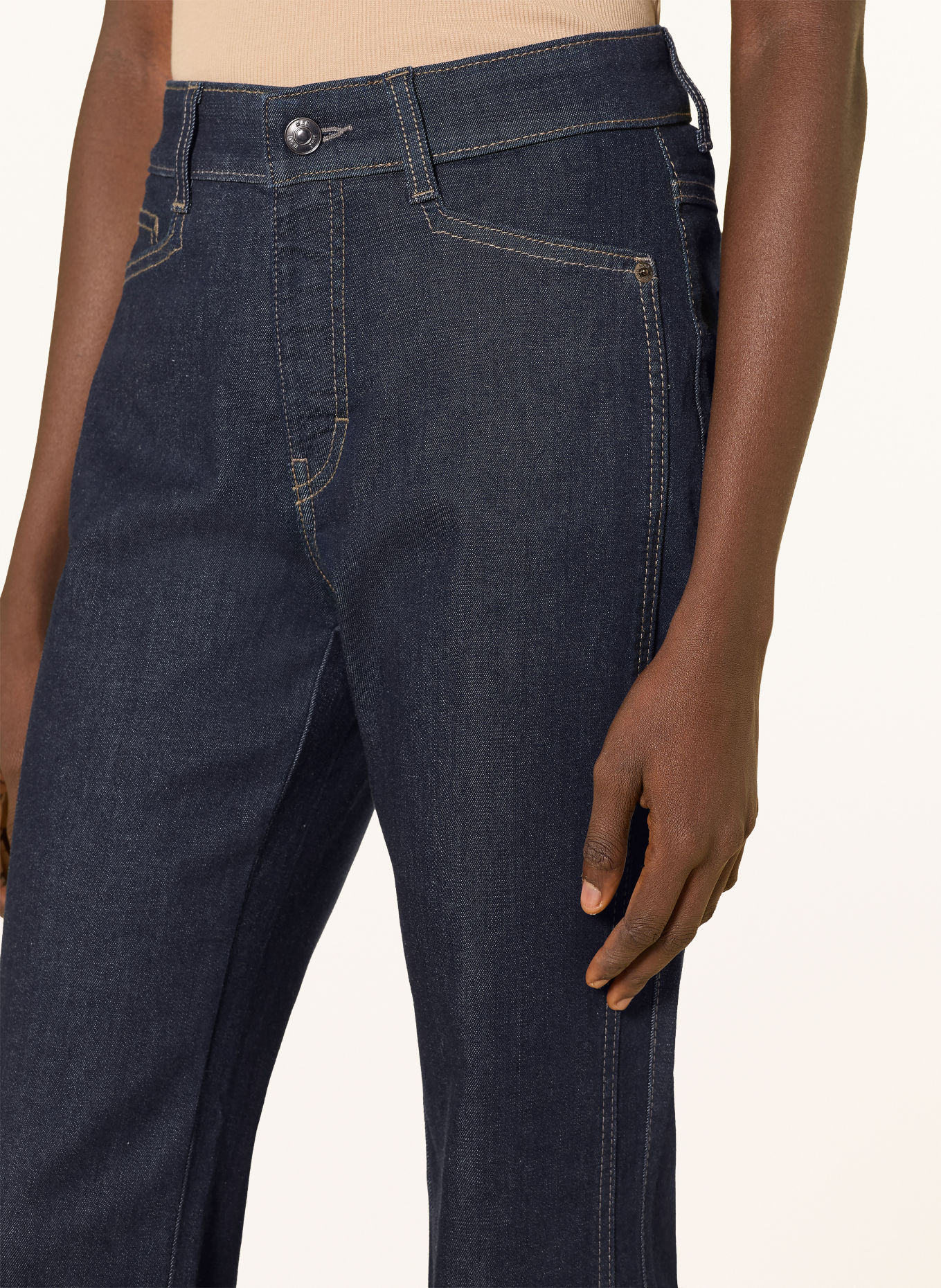MAC Flared Jeans LAURA GLAM: D683 fashion rinsed