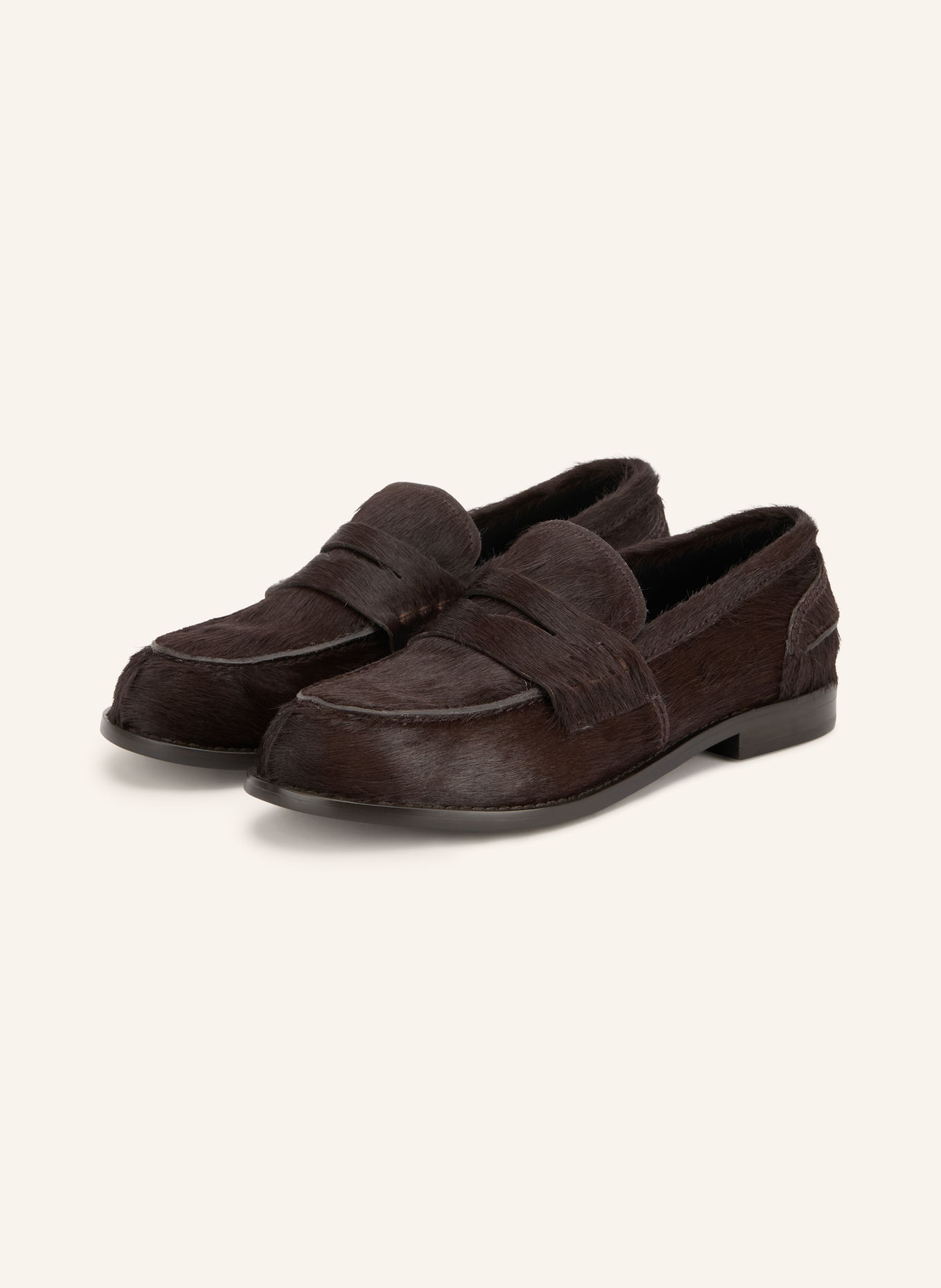 jeffrey campbell Pennyloafer BOOKS: MARRON FONCÉ