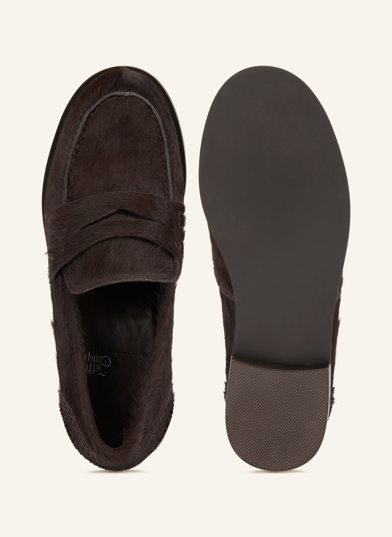 jeffrey campbell Pennyloafer BOOKS: MARRON FONCÉ