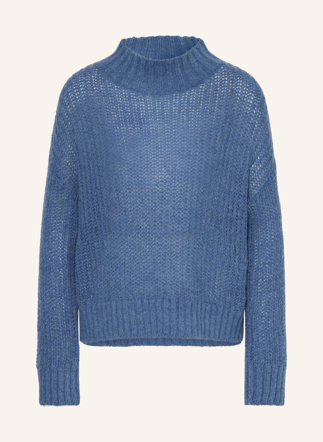 lilienfels Pullover mit Alpaka: BLAUGRAU