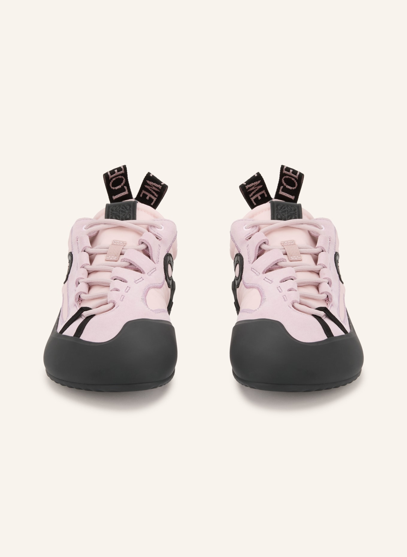 LOEWE Sneakers GRIP: LICHTPAARS / ROZE / ZWART