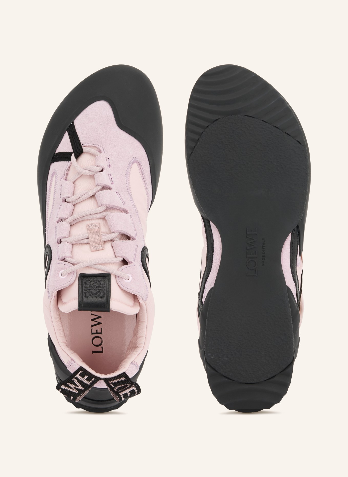 LOEWE Sneakers GRIP: LICHTPAARS / ROZE / ZWART