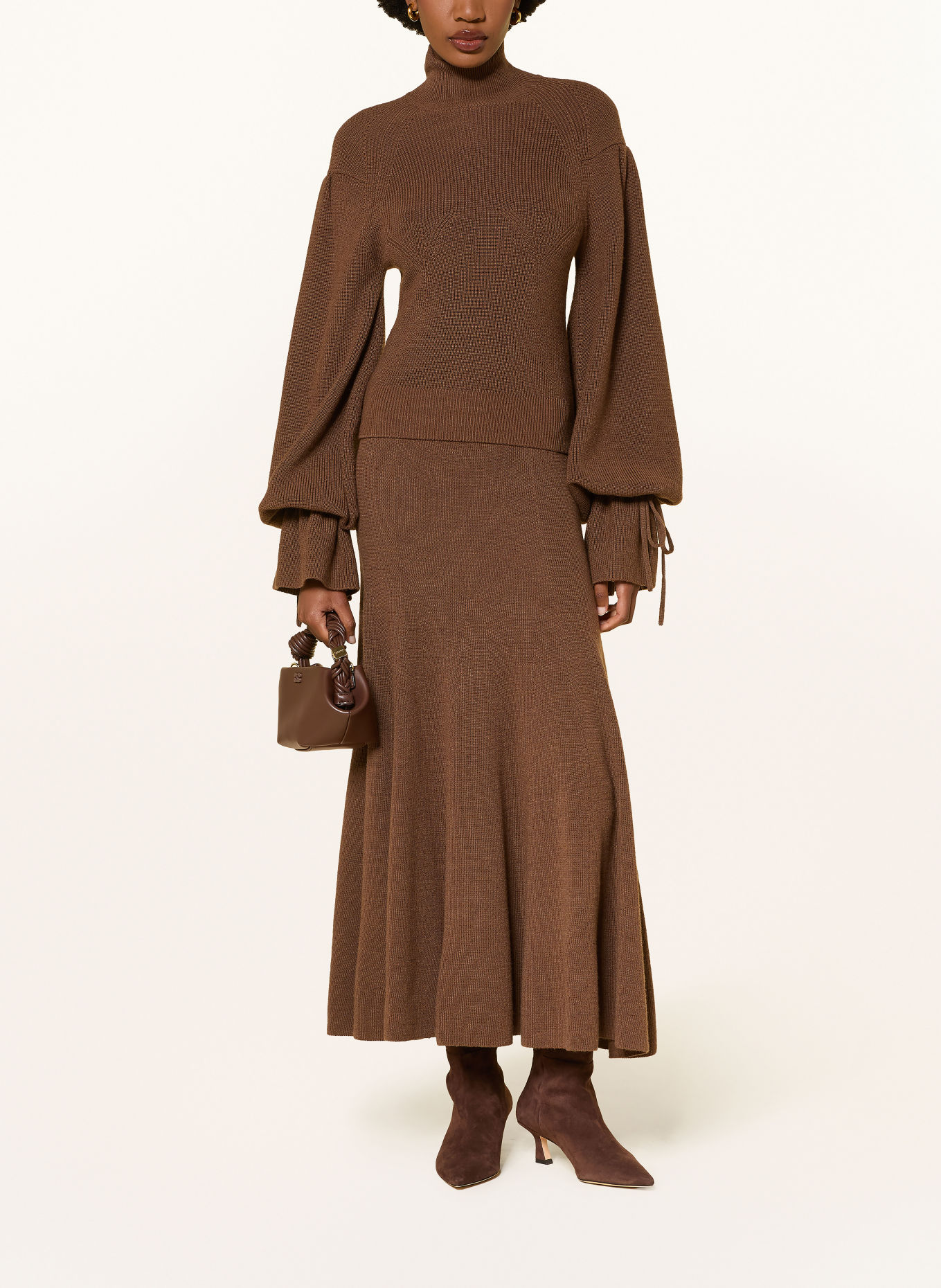 ULLA JOHNSON Trui CAMILLE: BRUIN