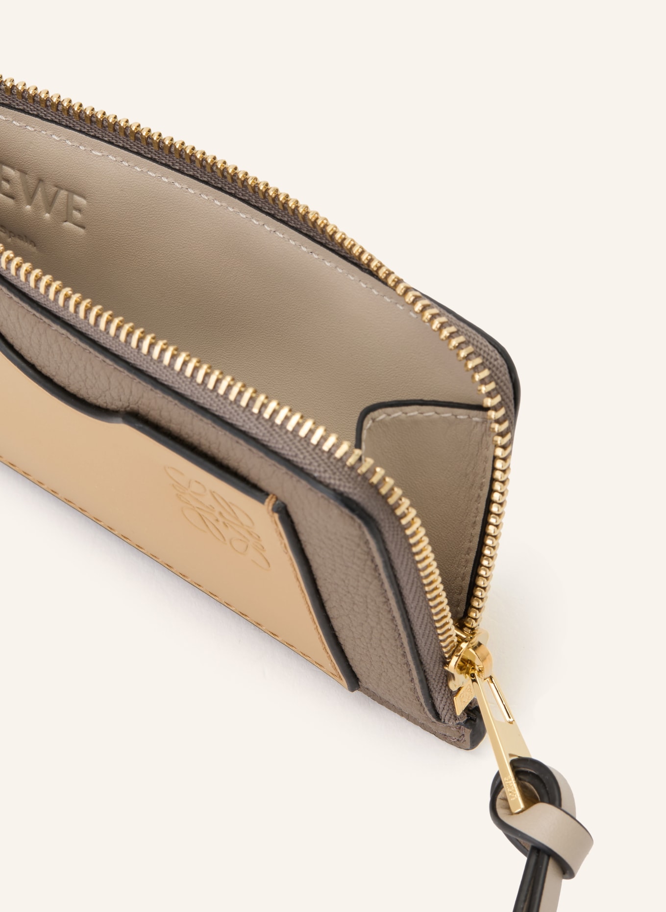 LOEWE Kaarthouder: TAUPE / GOUD / BEIGE