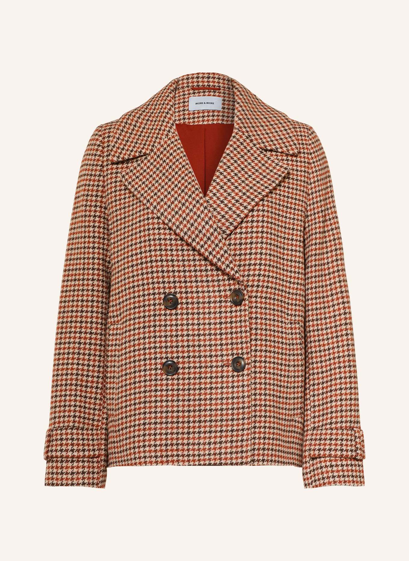 MORE & MORE Cabanjas: BEIGE / DONKERROOD / ZWART