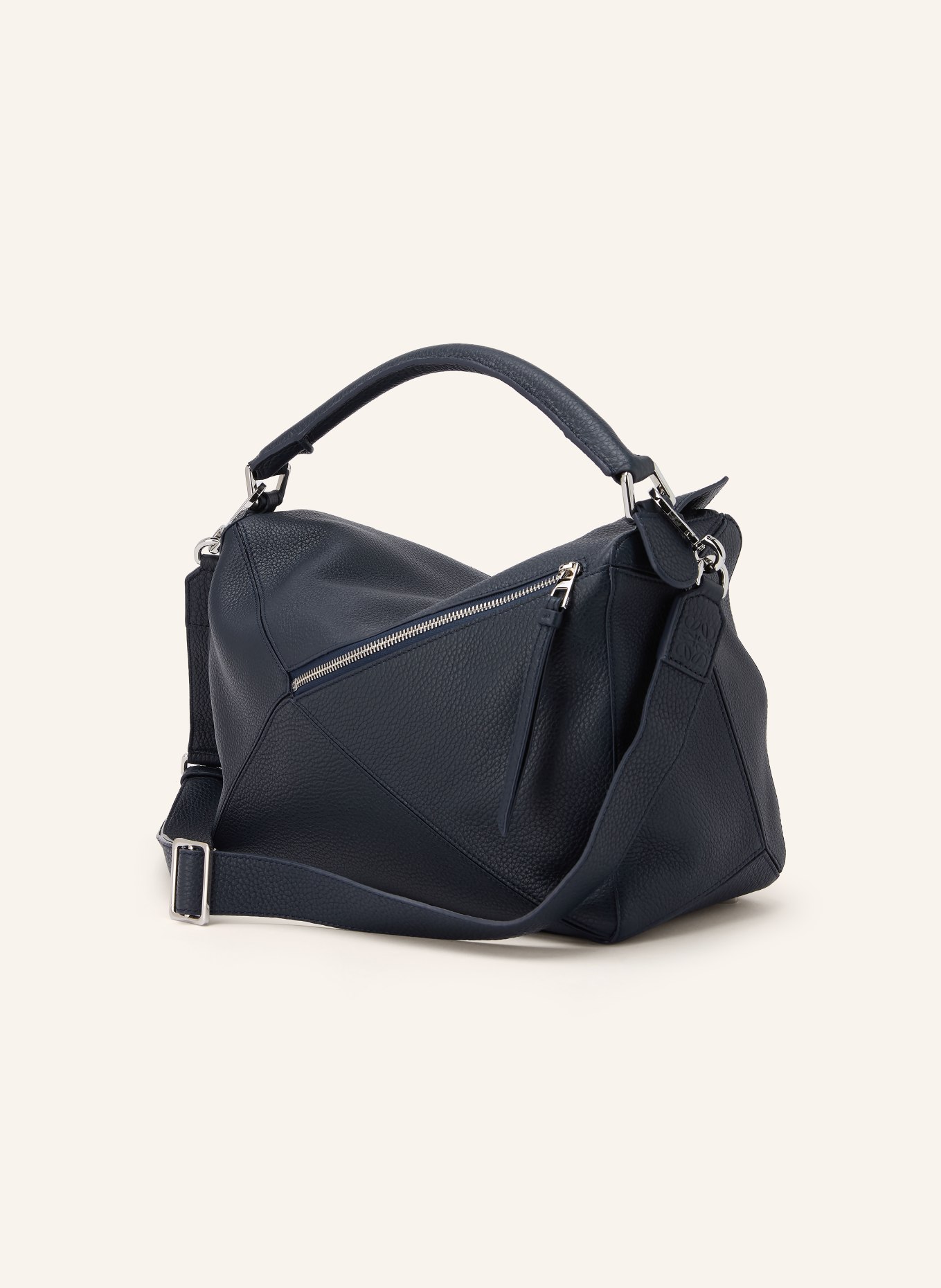 LOEWE Schultertasche PUZZLE LARGE: DUNKELBLAU