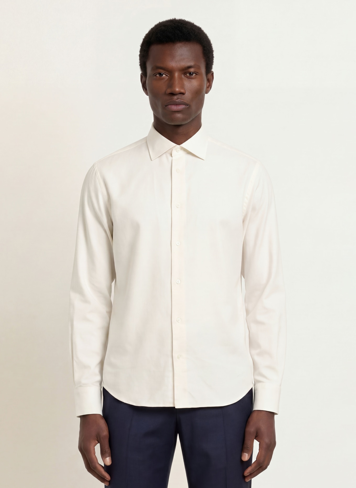 MAURIZIO BALDASSARI Hemd Regular Fit: WEISS