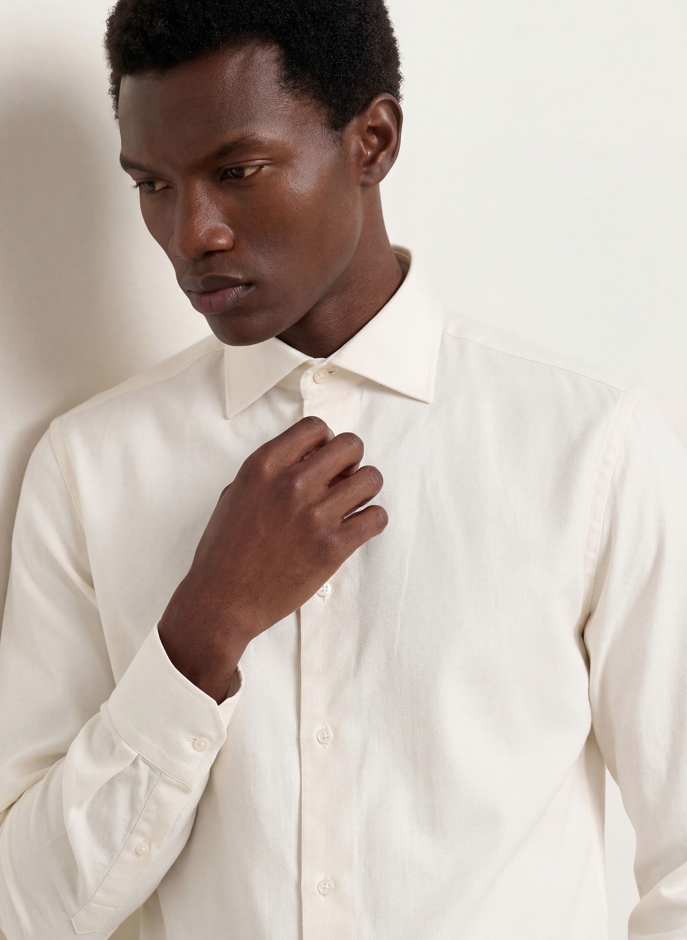 MAURIZIO BALDASSARI Hemd Regular Fit: WEISS