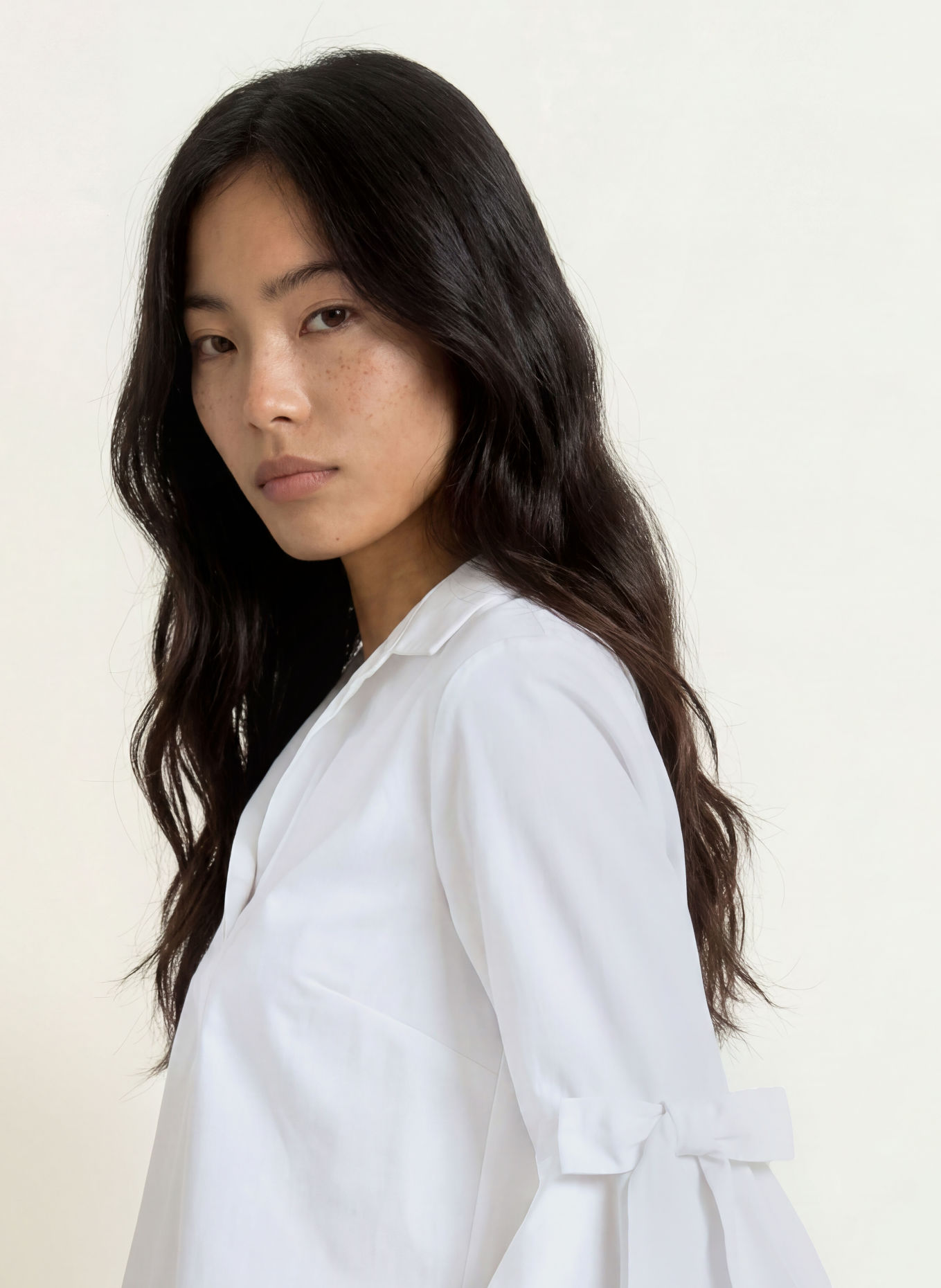 Joseph Ribkoff Blouseshirt met 3/4-mouwen: WIT