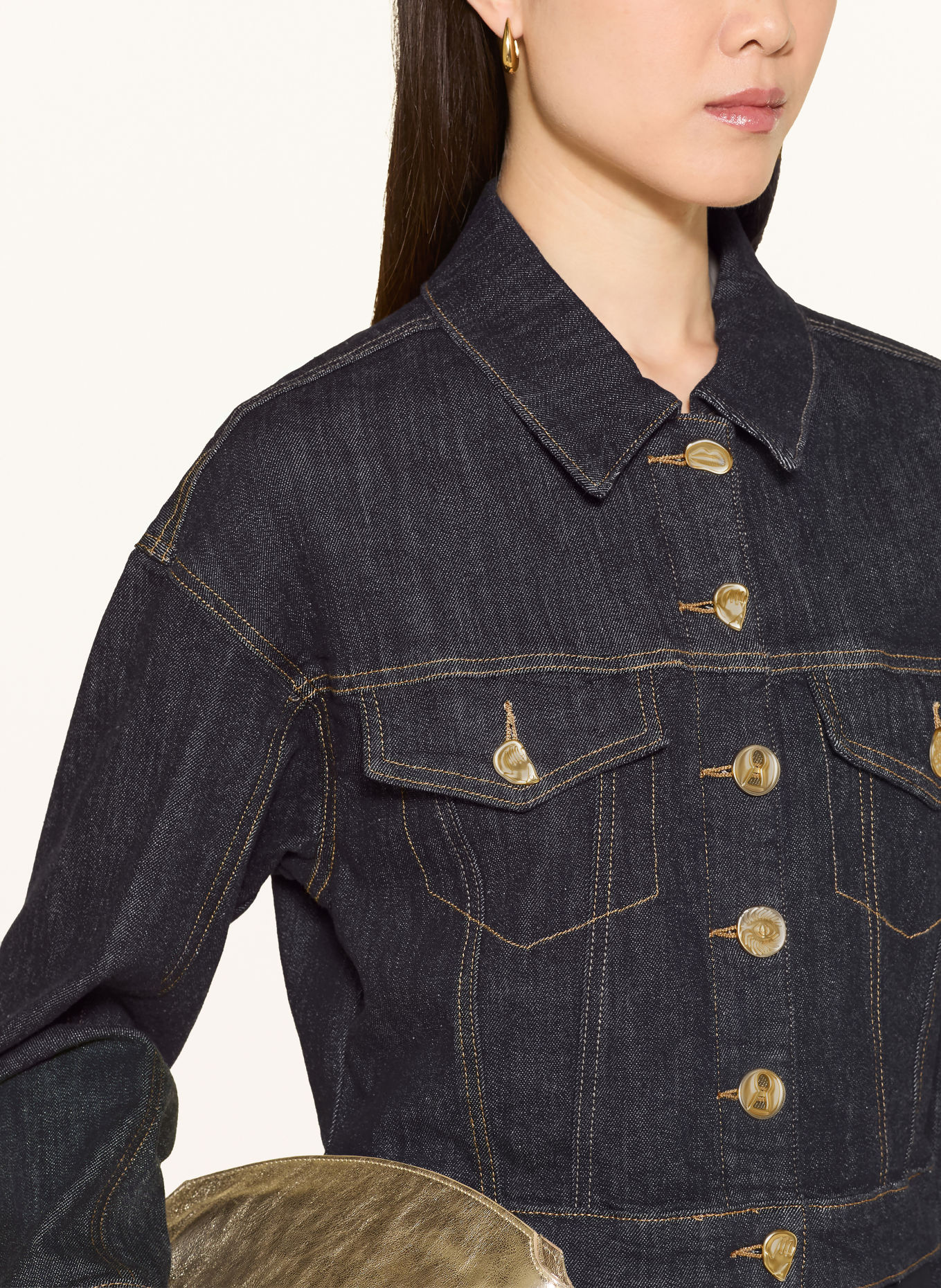 Joseph Ribkoff Jeansjacke: 3302 Dark Denim