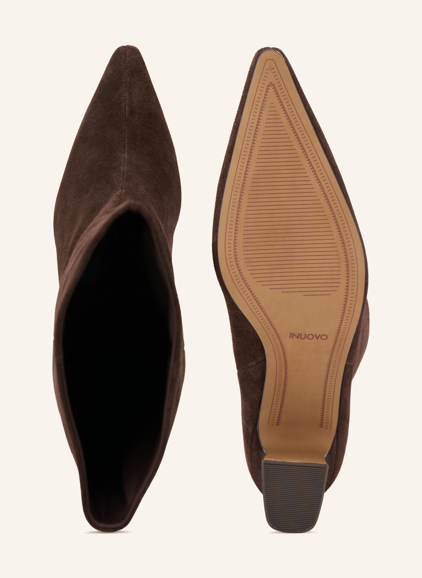 INUOVO Ankle boots: DARK BROWN