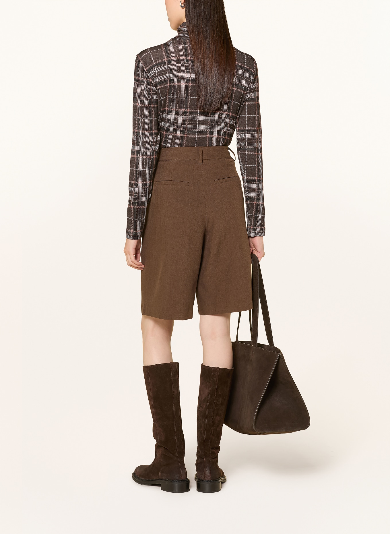 darling harbour Colshirt: BROWN CHECK