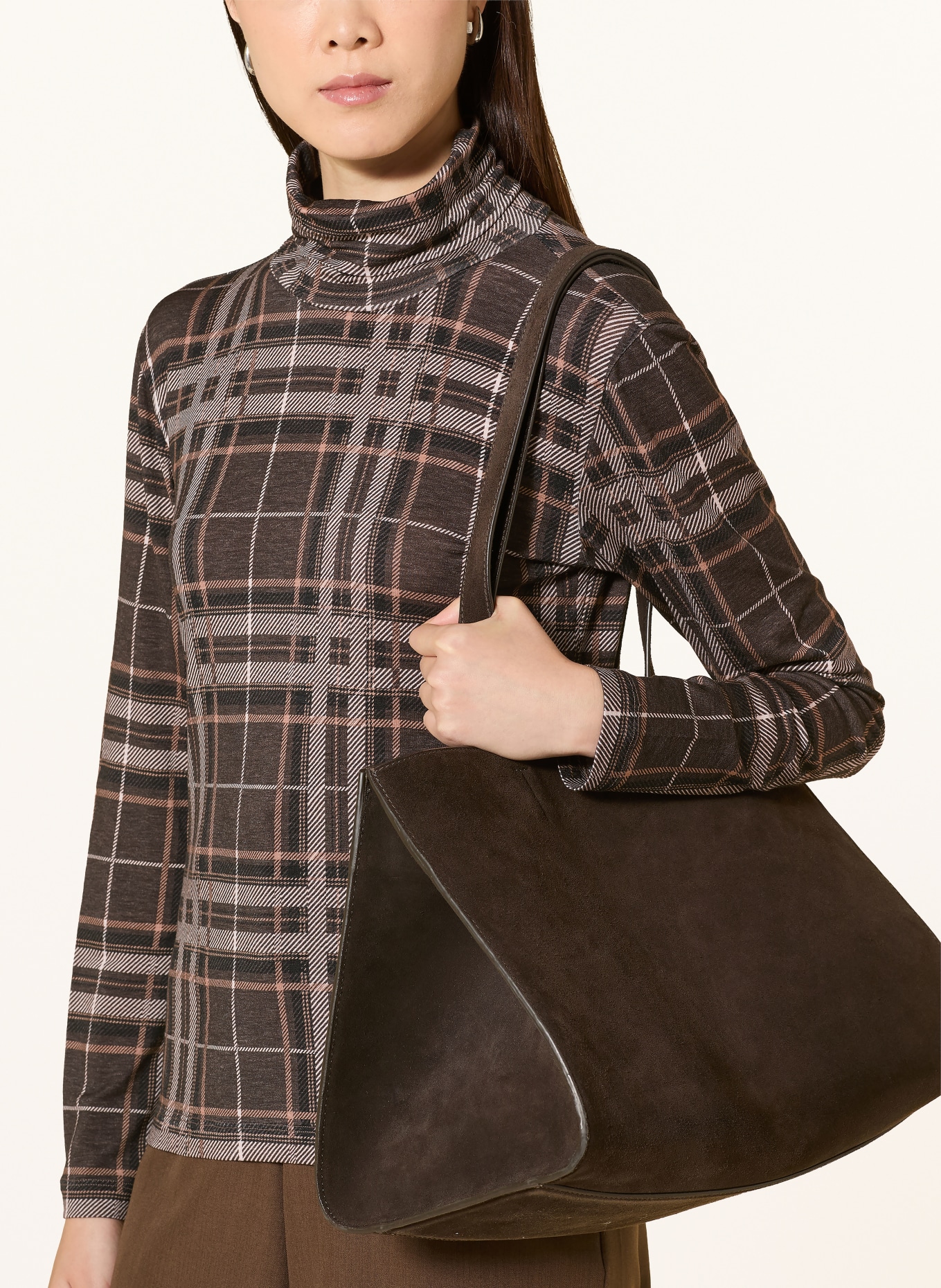 darling harbour Colshirt: BROWN CHECK