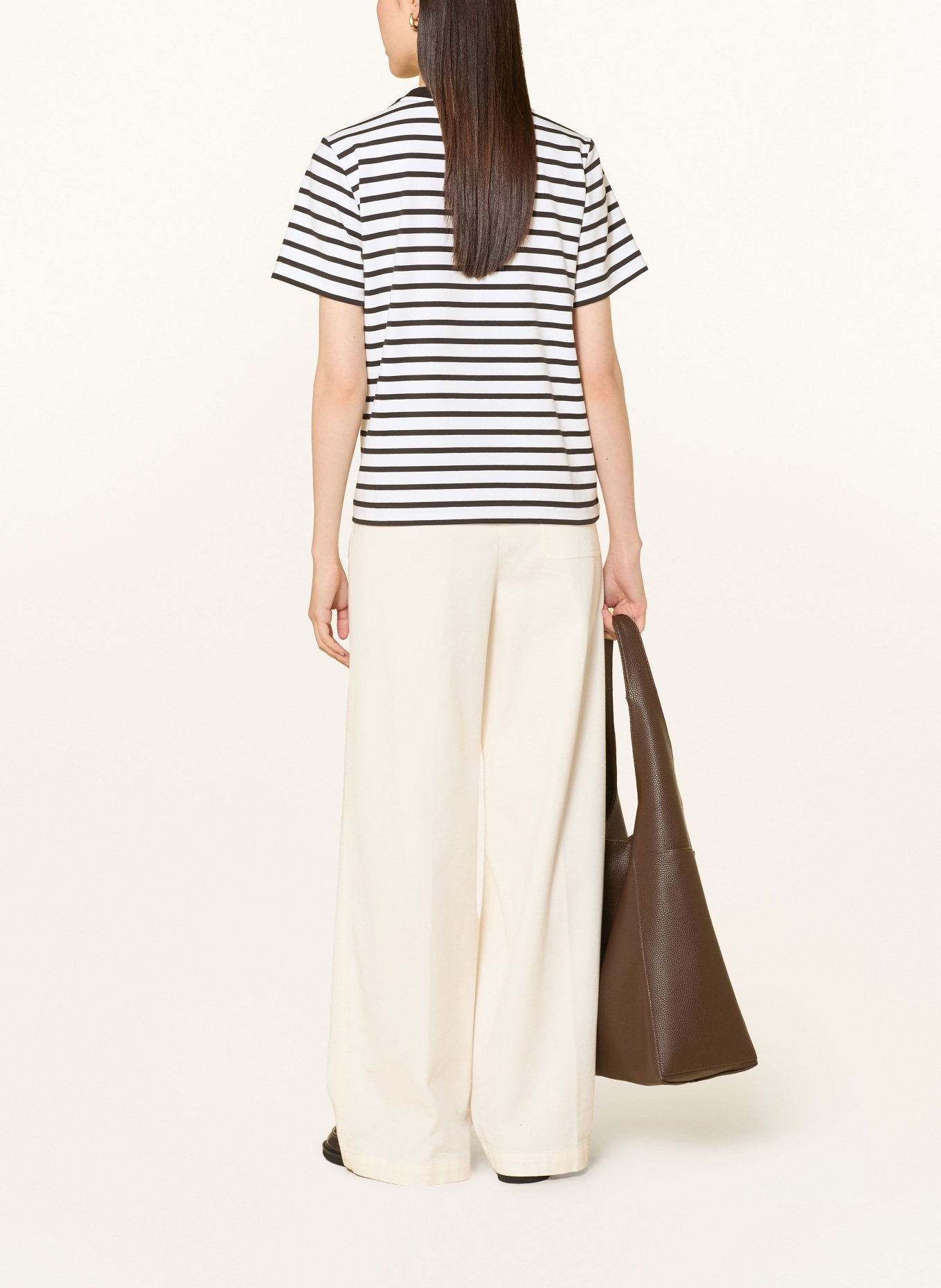 darling harbour Tricou: darkbrown /offwhite