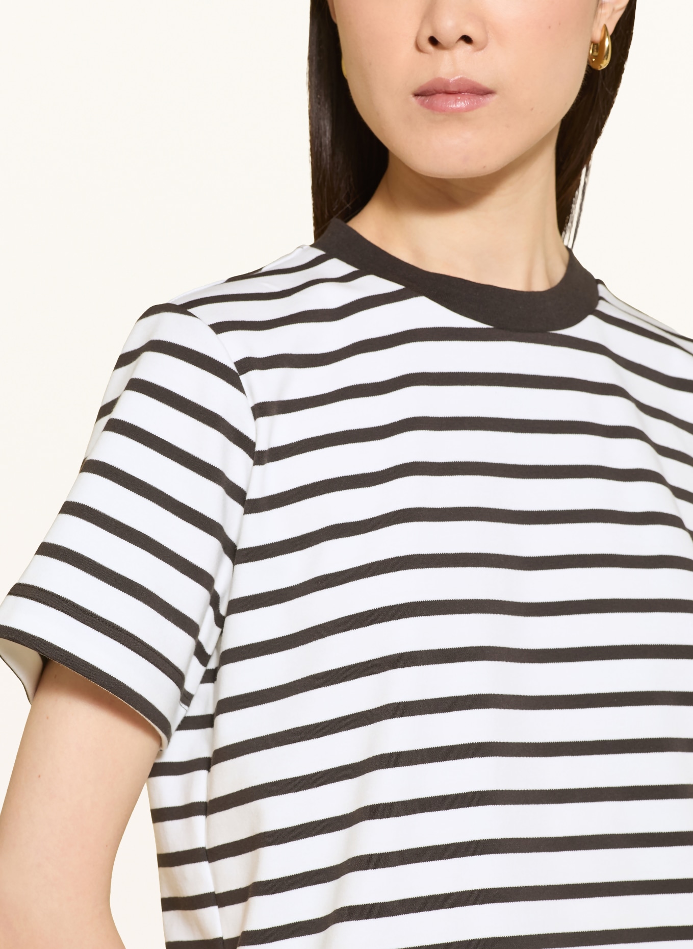 darling harbour Tricou: darkbrown /offwhite
