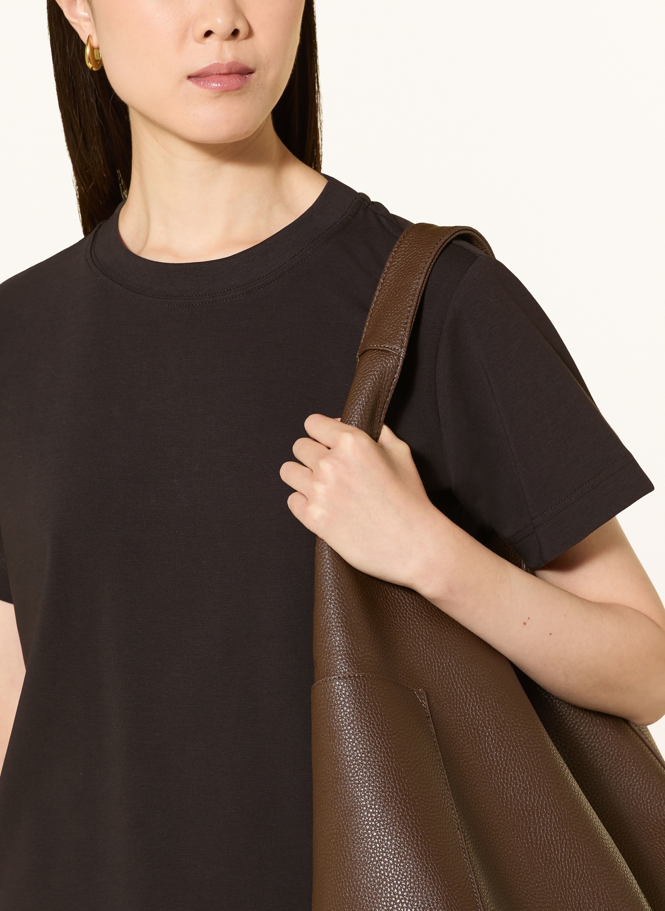 darling harbour T-shirt: DARKBROWN