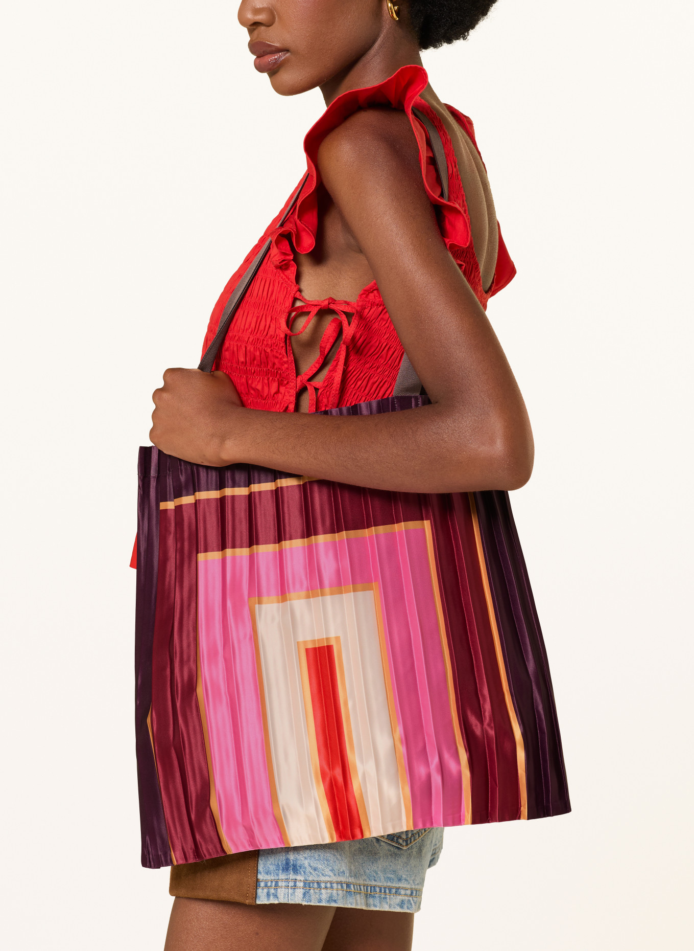 MULTITUDES Shoppers: DARK PURPLE / PINK / DARK RED