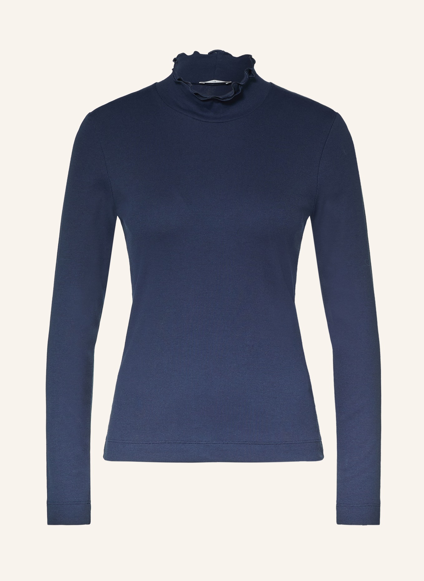 ZAÍDA Long-sleeve shirt: DARK BLUE