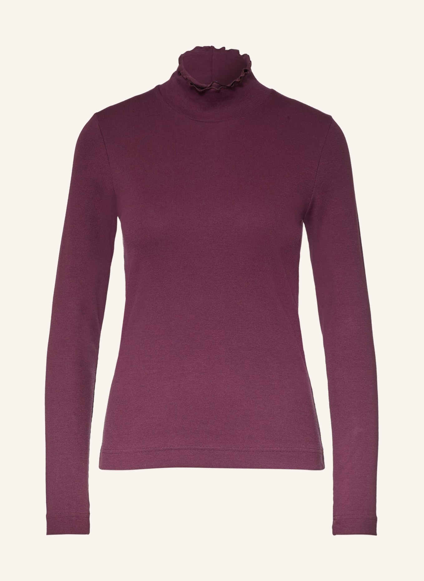 ZAÍDA Long-sleeve shirt: DARK PURPLE