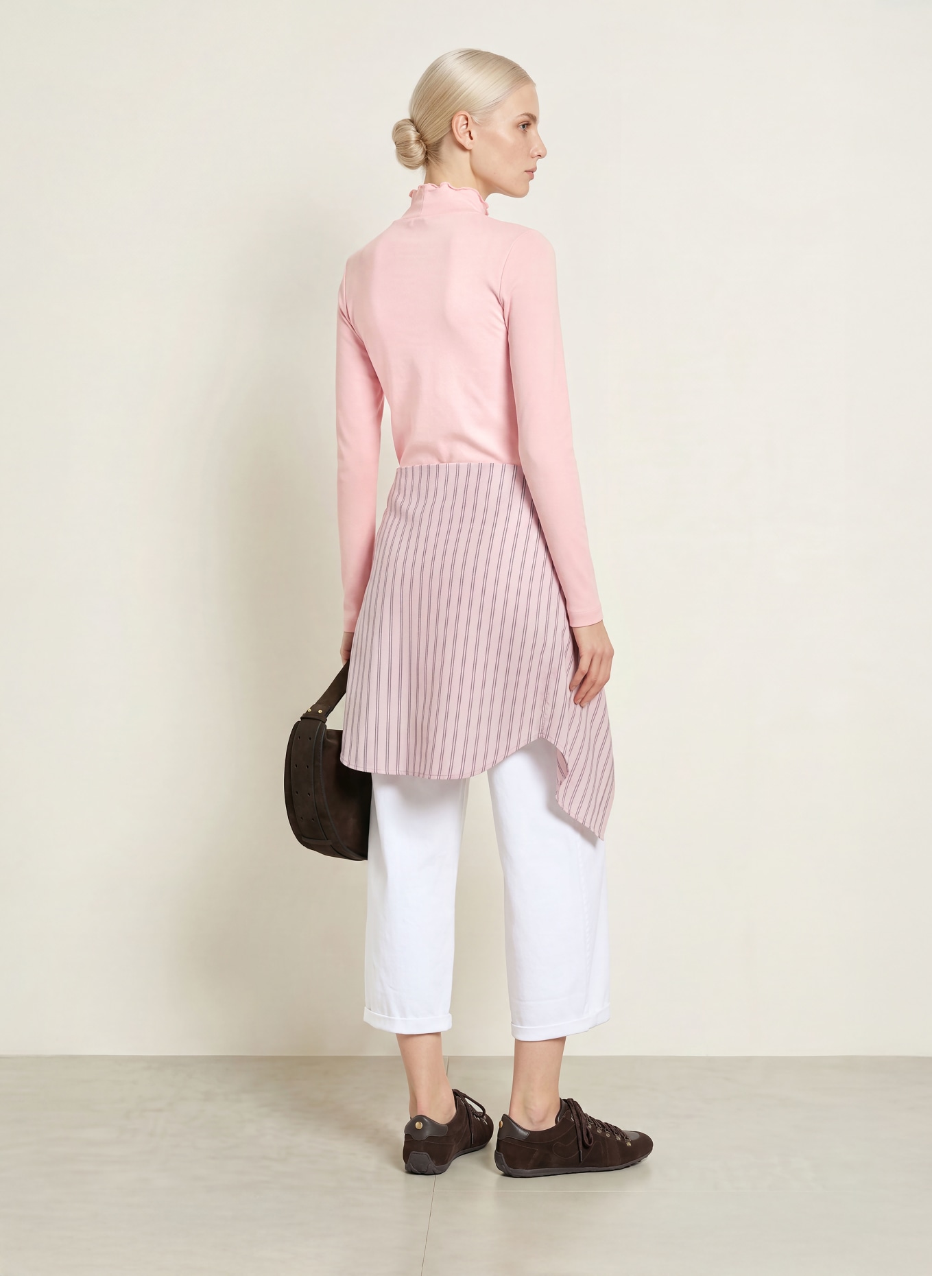 ZAÍDA Long-sleeve shirt: PINK