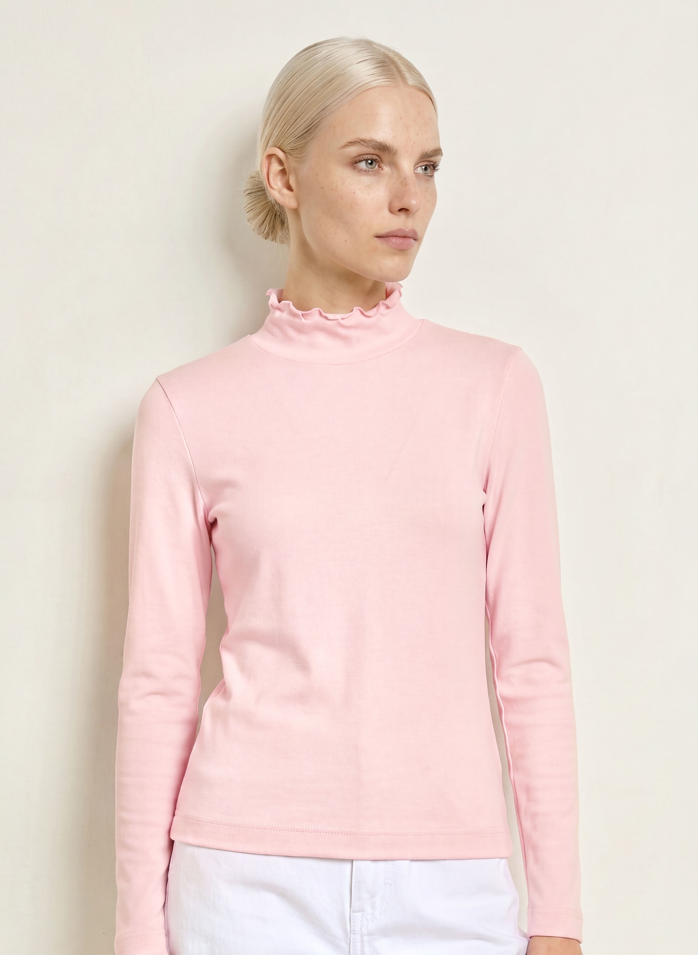 ZAÍDA Long-sleeve shirt: PINK